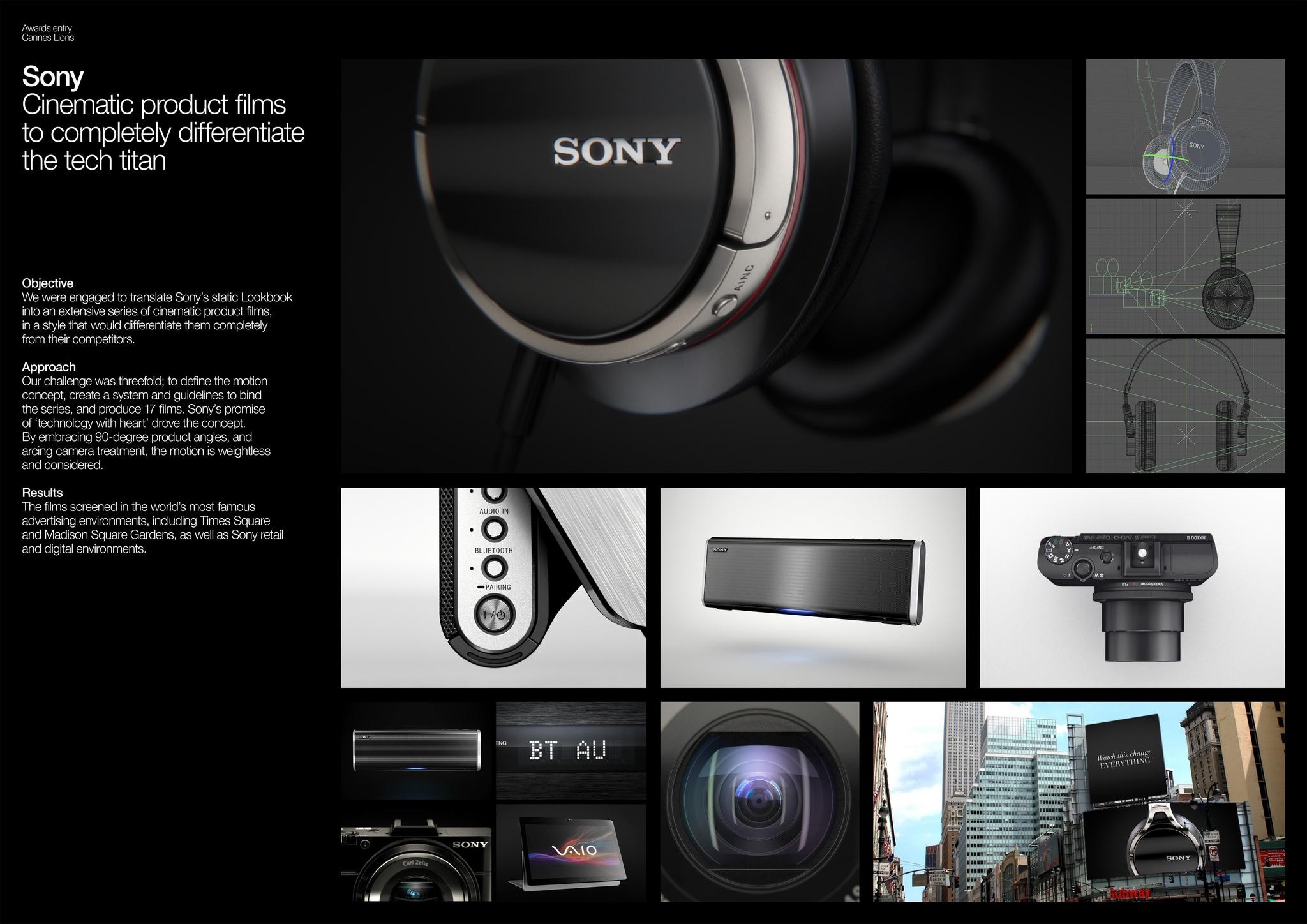 SONY PRODUCT FILMS