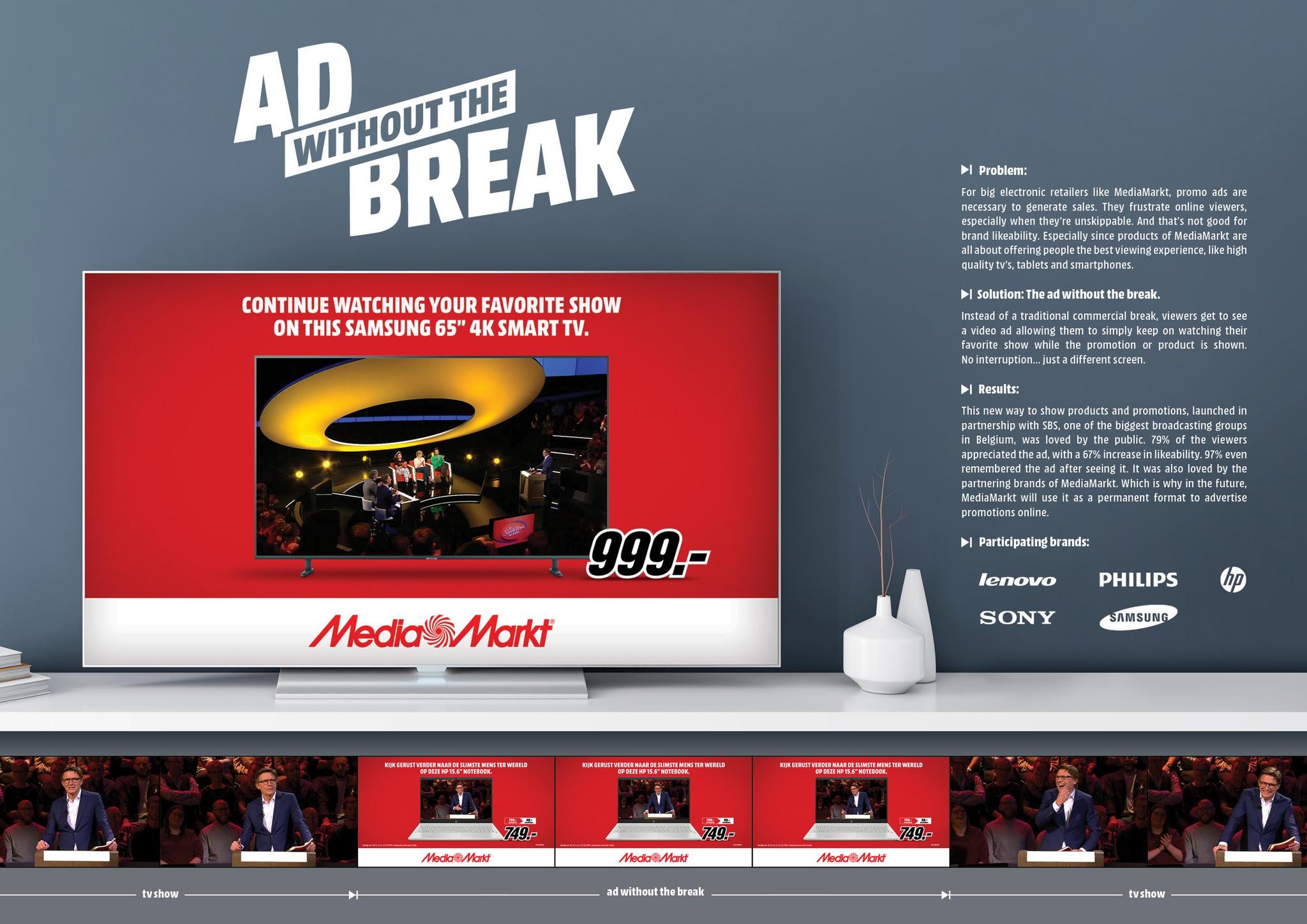 Ad Without A Break