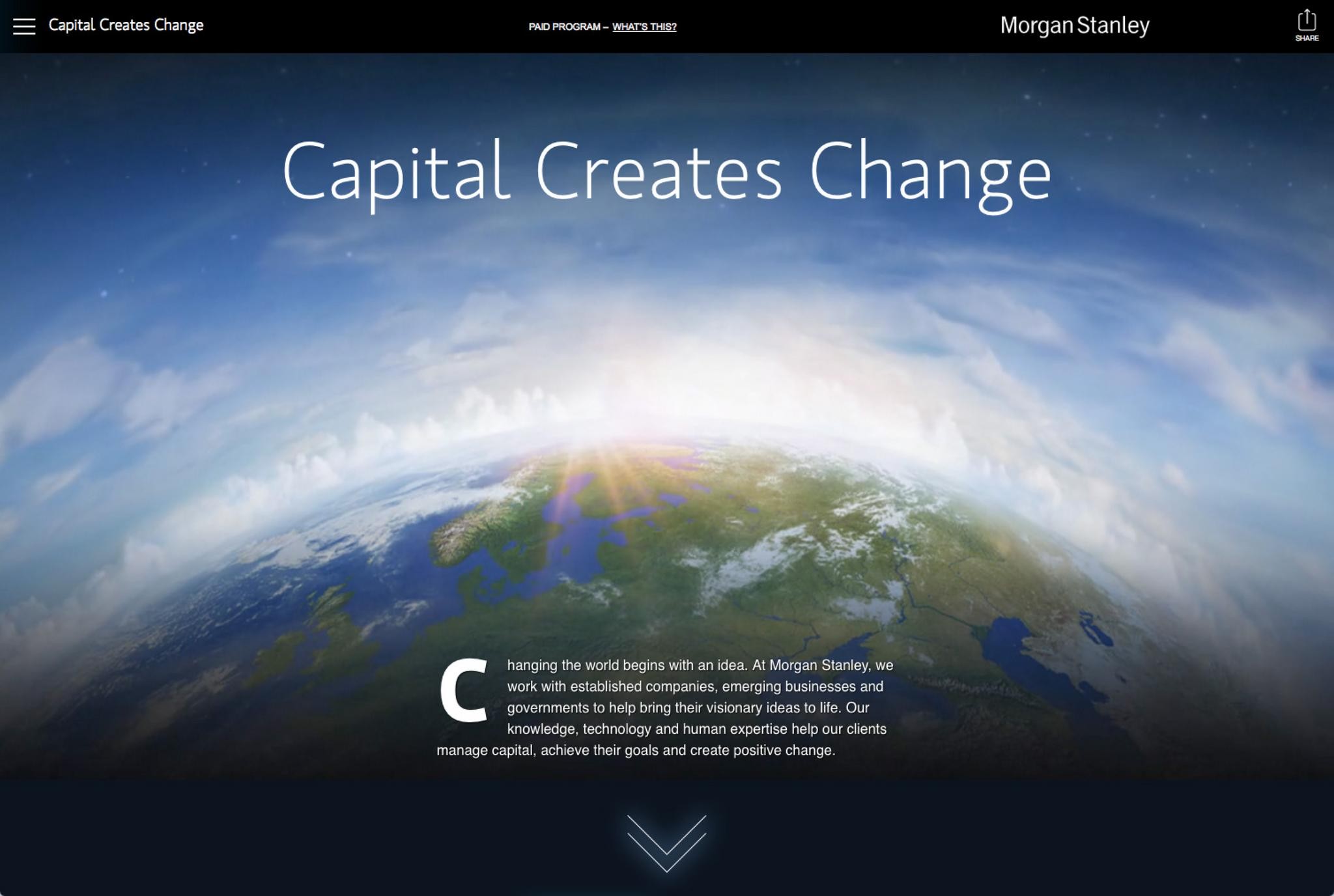 Capital Creates Change