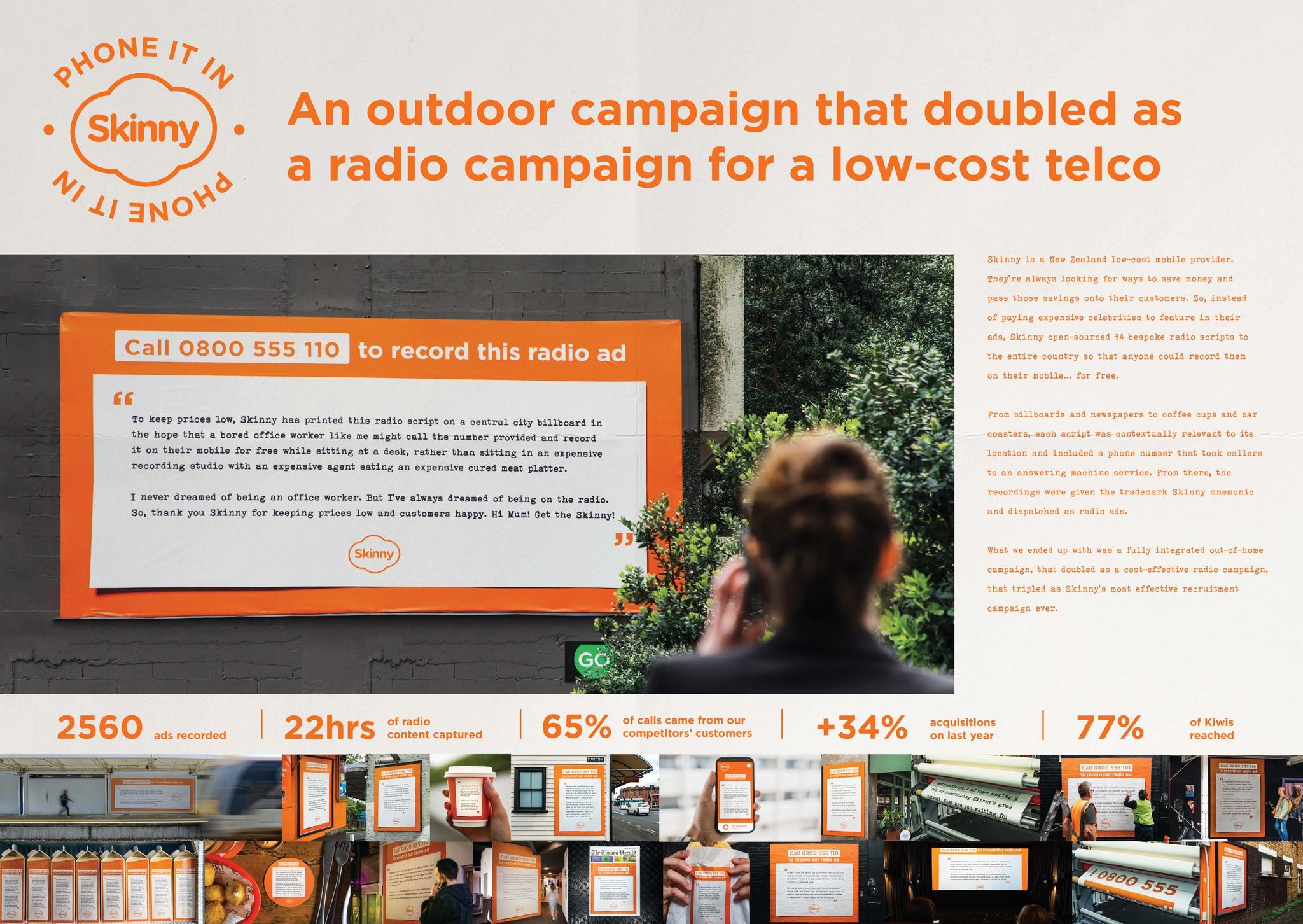 Skinny Phone It In | Campaign