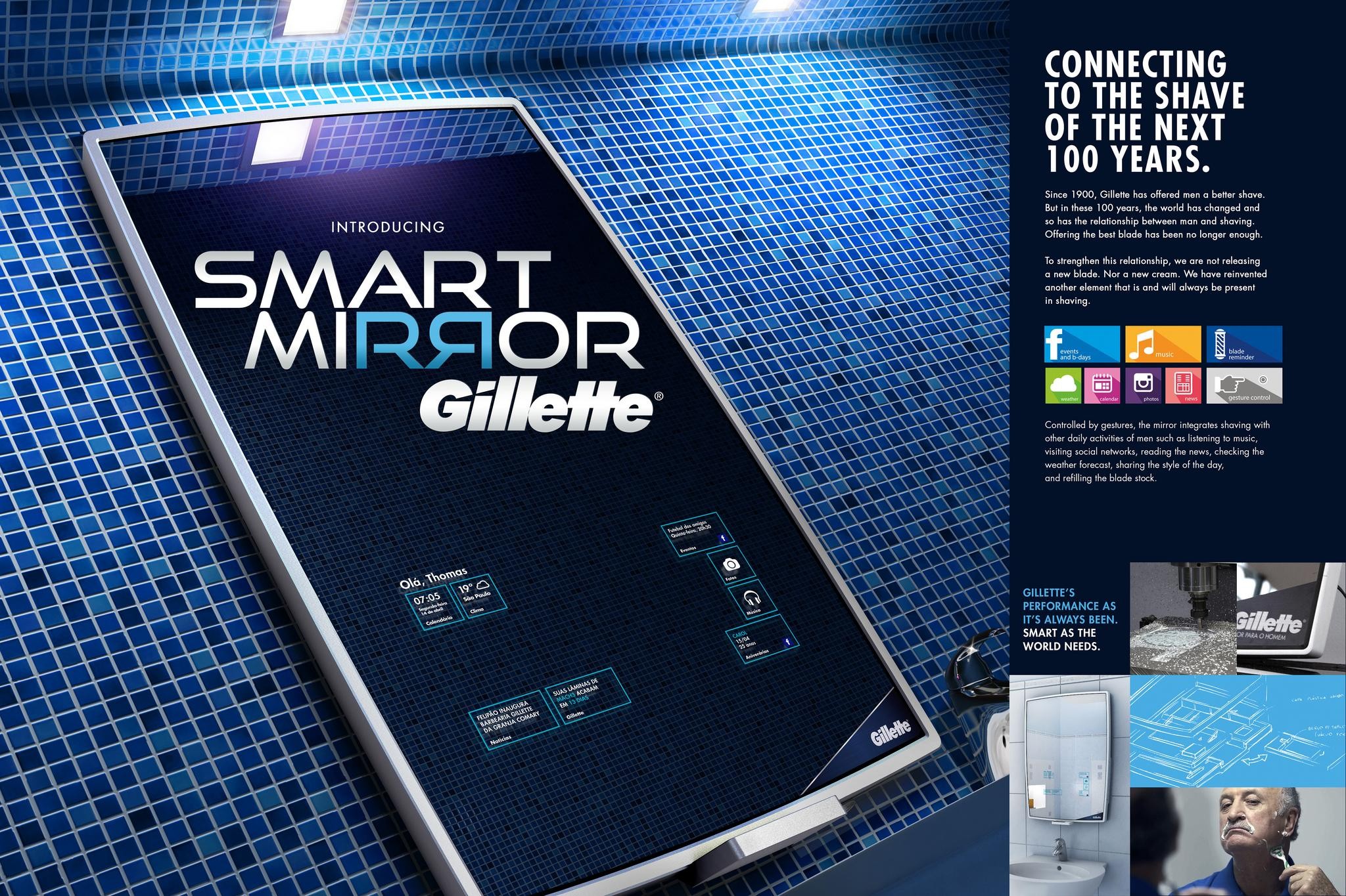 SMARTMIRROR GILLETTE