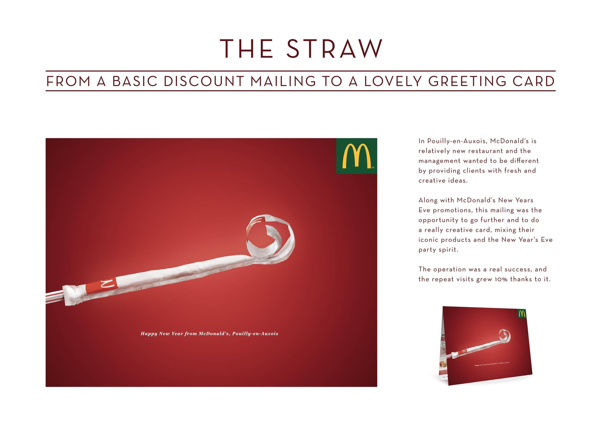 THE STRAW | Campaign | THE WORK