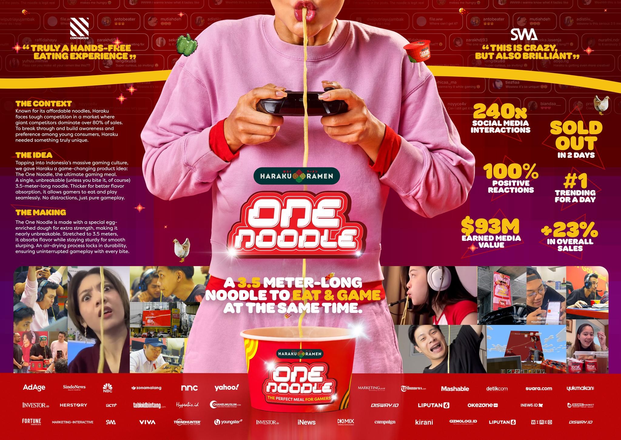 One Noodle | Campaign