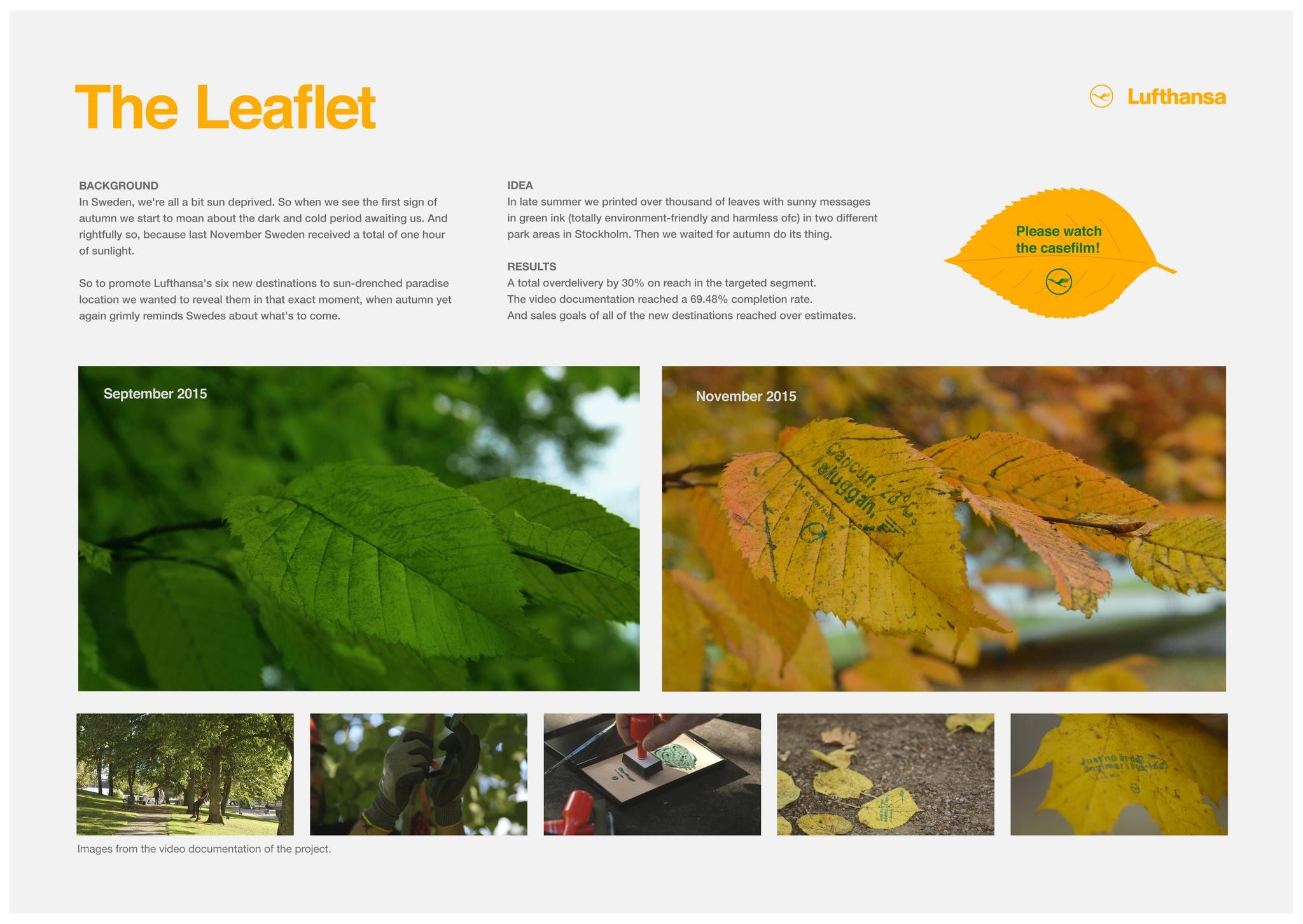 The Leaflet | Campaign | THE WORK