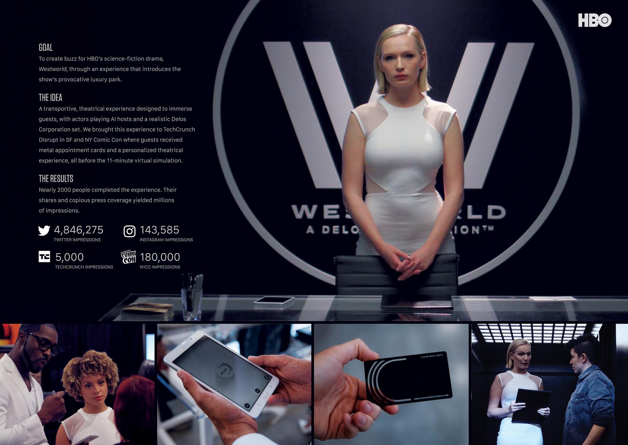 Westworld Virtual Reality Experience | Campaign