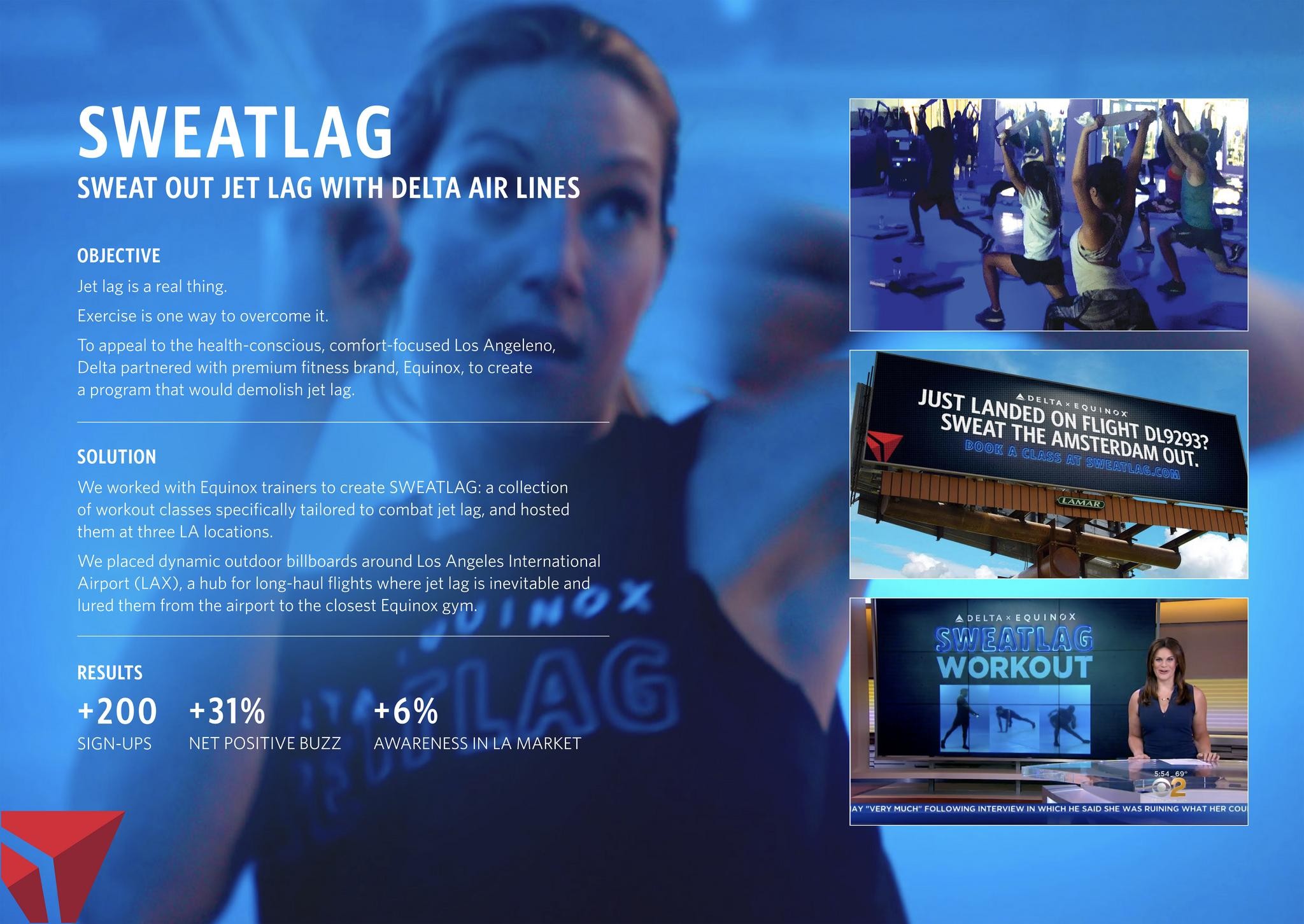 Sweatlag: Sweat Out Jet Lag With Delta Air Lines