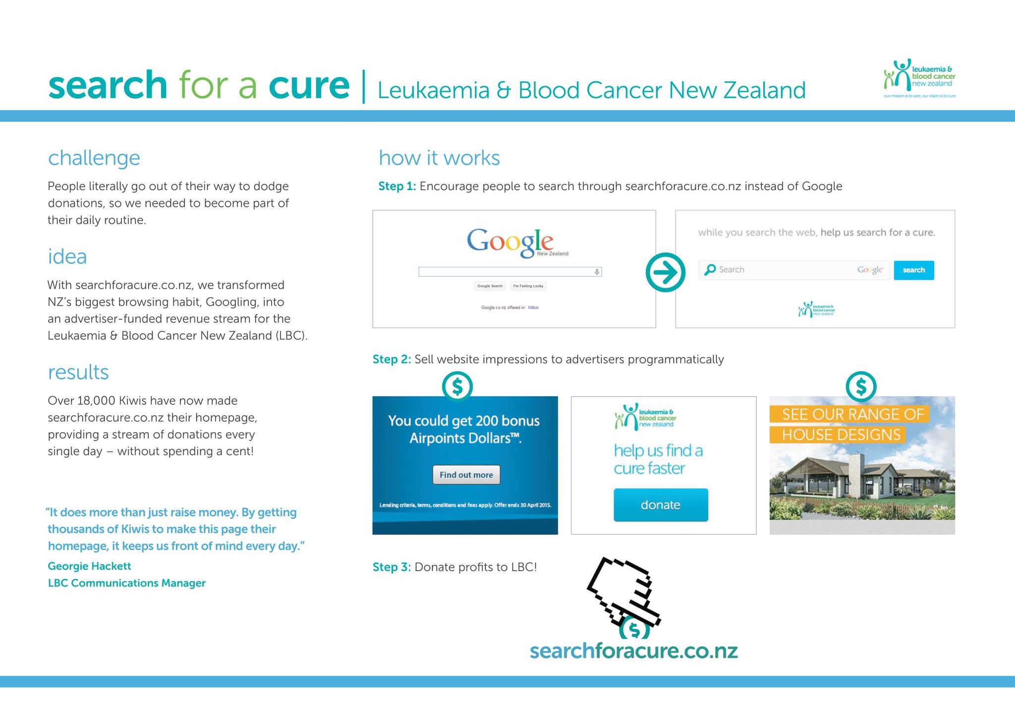 SEARCH FOR A CURE
