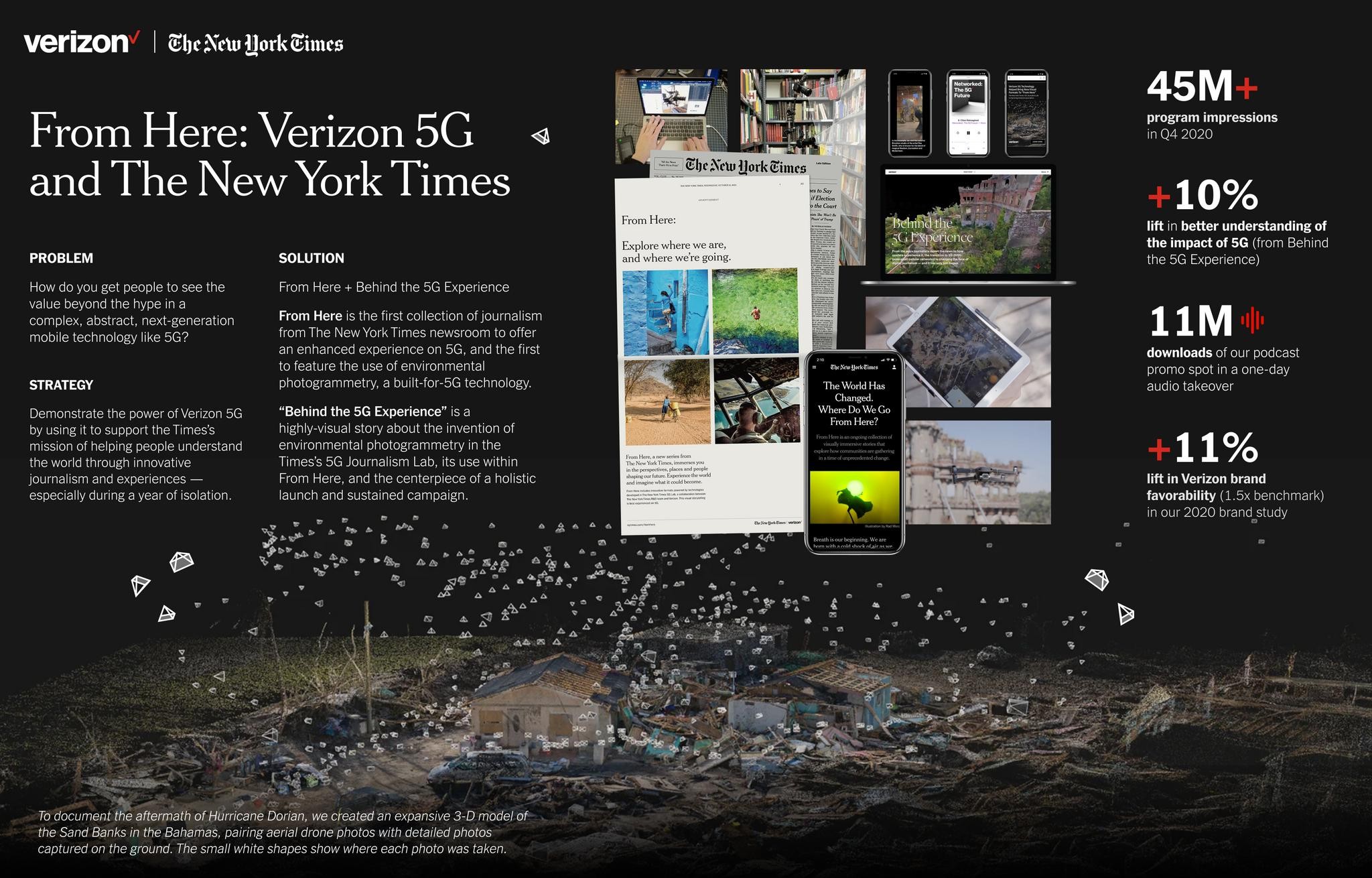 From Here: The New York Times and Verizon