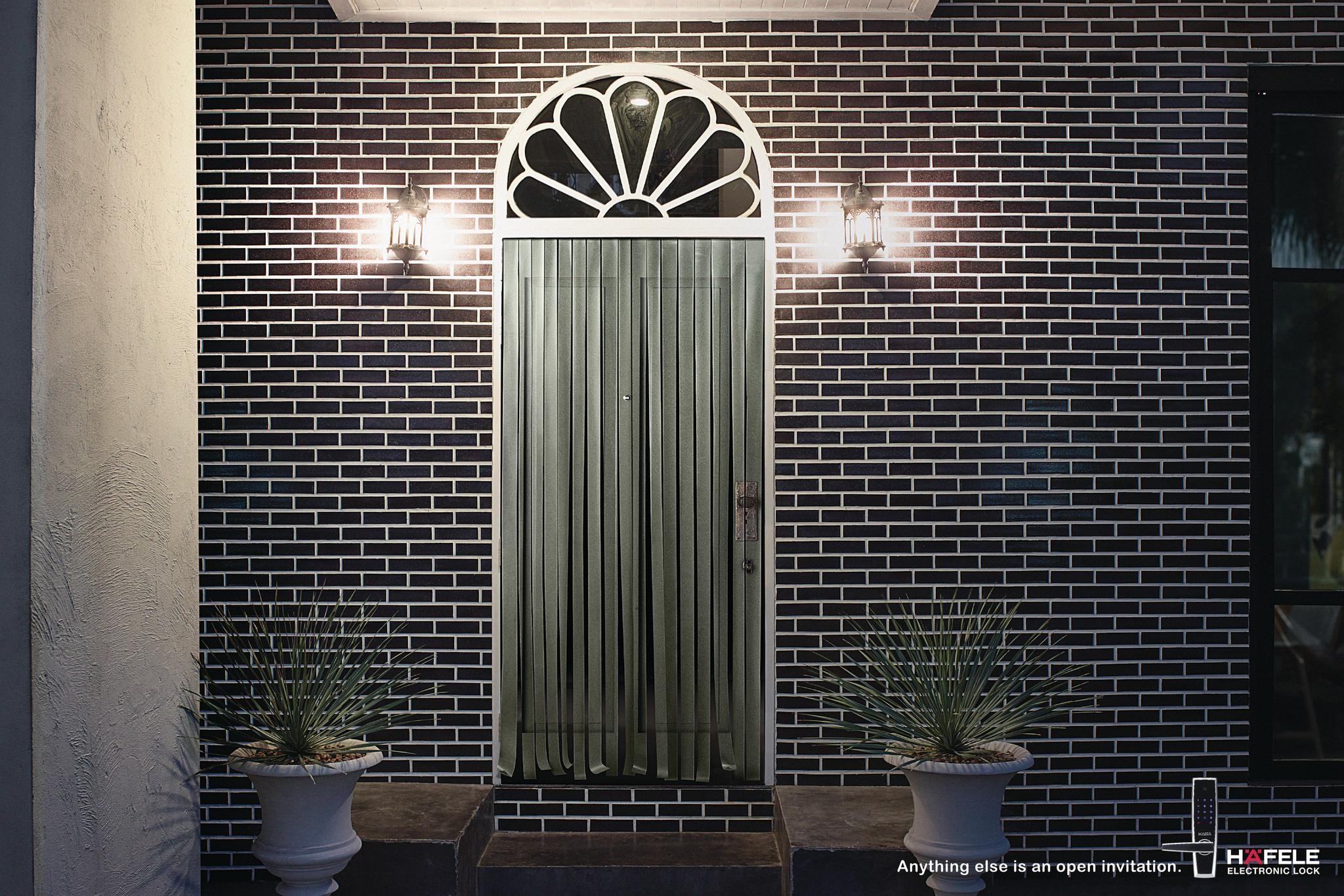 Hafele Invitation Door : Green Door