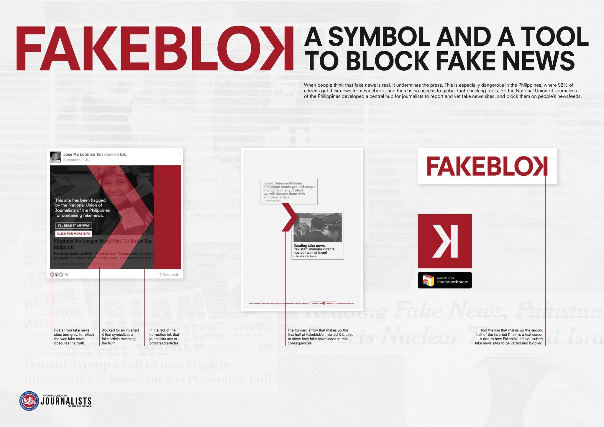 FAKEBLOK | Campaign | THE WORK