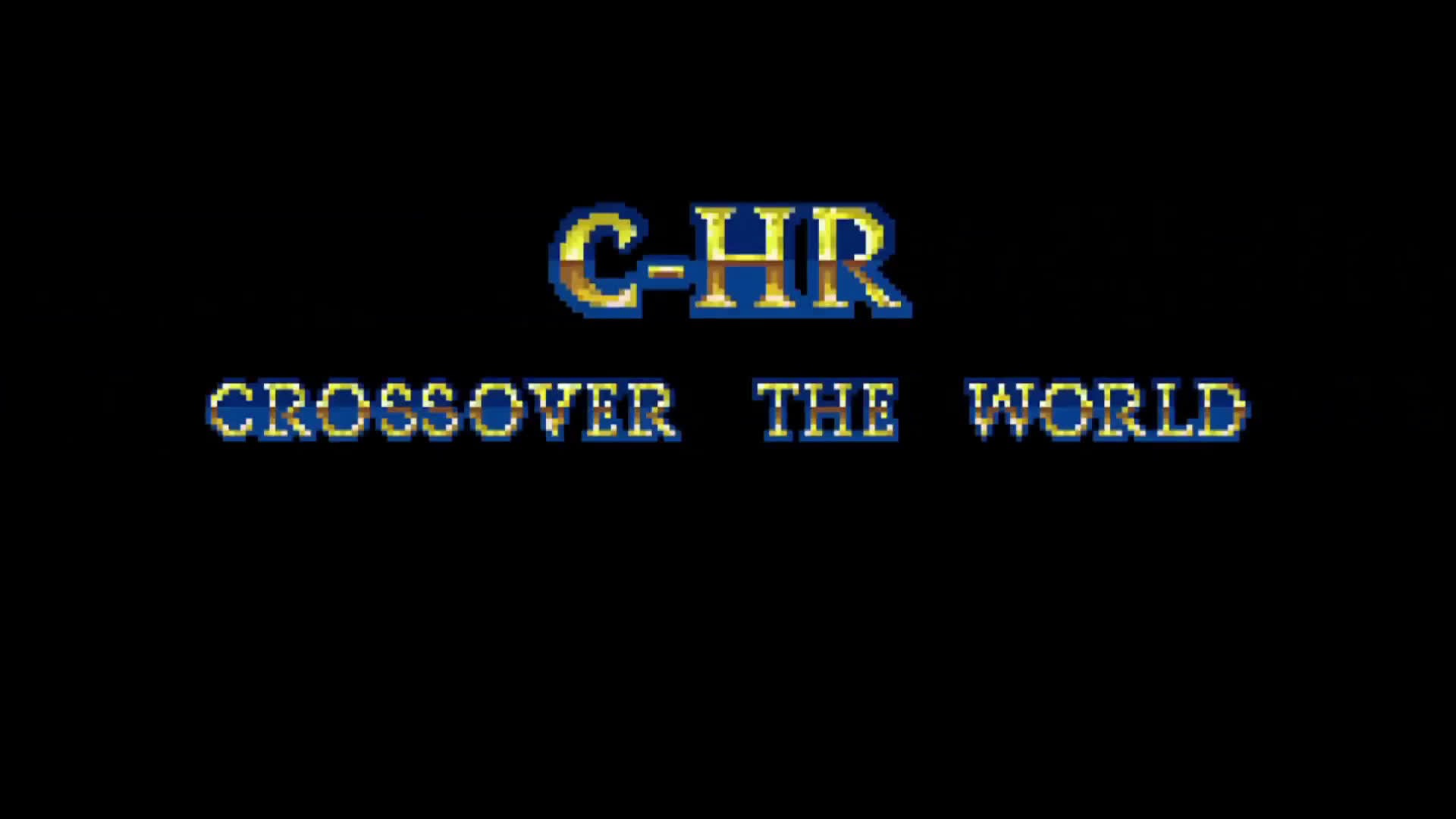 C-HR CROSSOVER THE WORLD #2 STREET FIGHTER Ⅱ