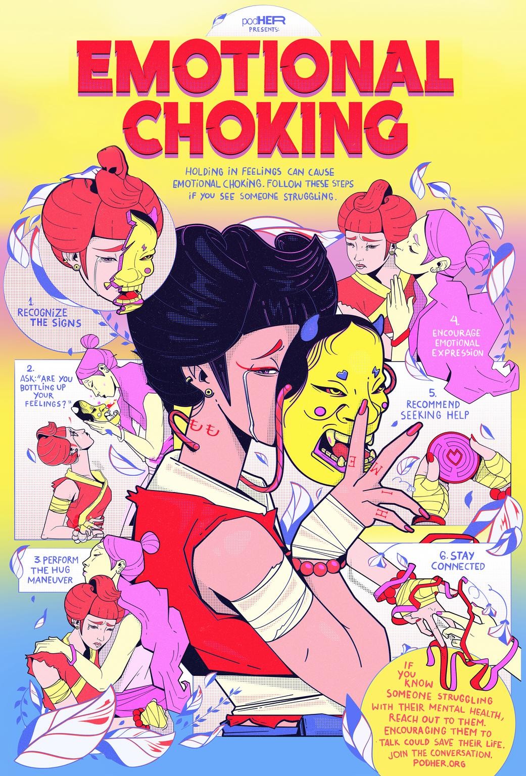 Emotional Choking (Mask)