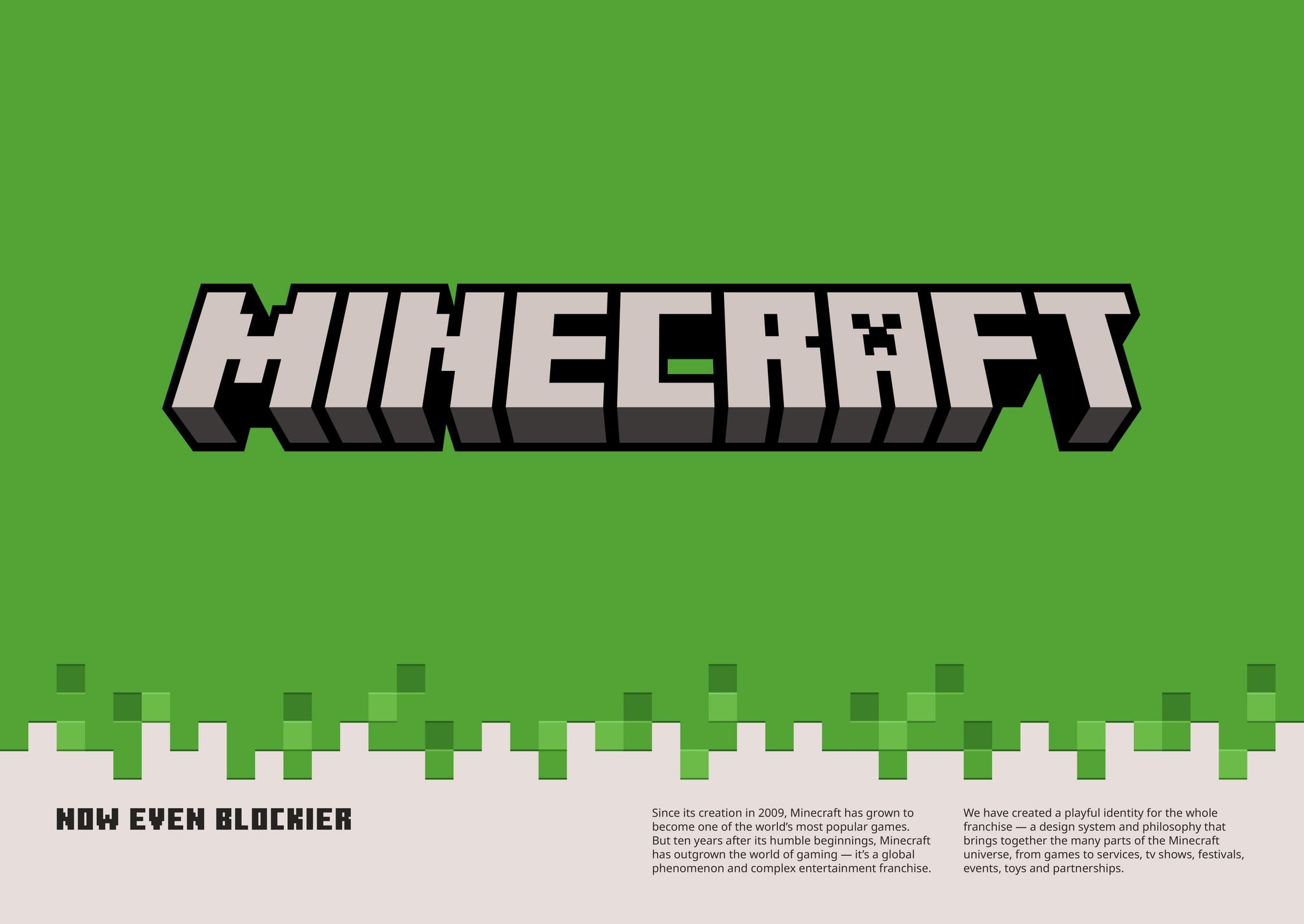 Minecraft Brand Identity