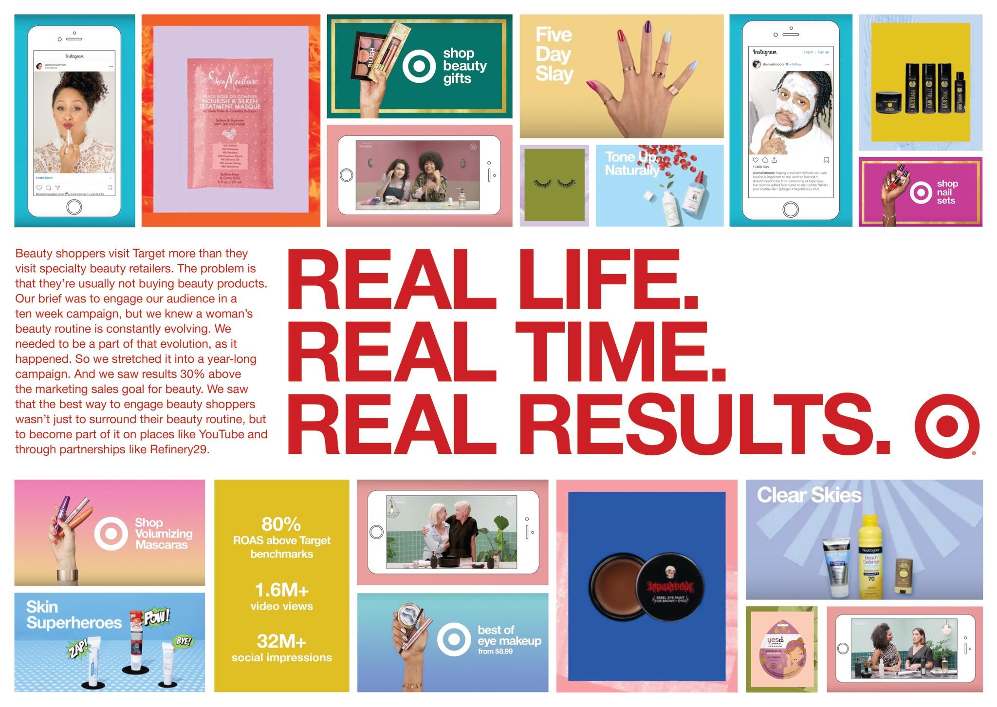 Target Beauty: Real Time, Real Life