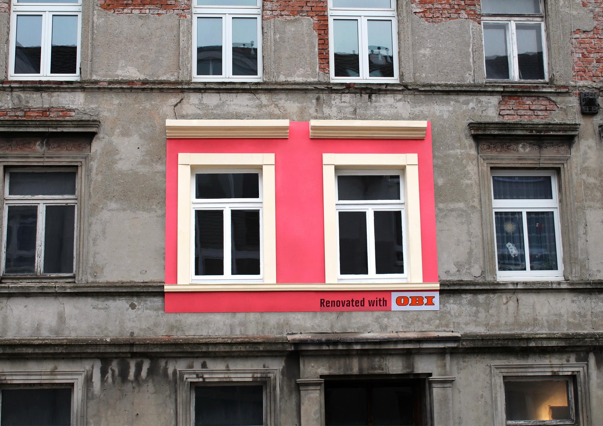 RENOVATED BILLBOARDS - PINK HOUSE