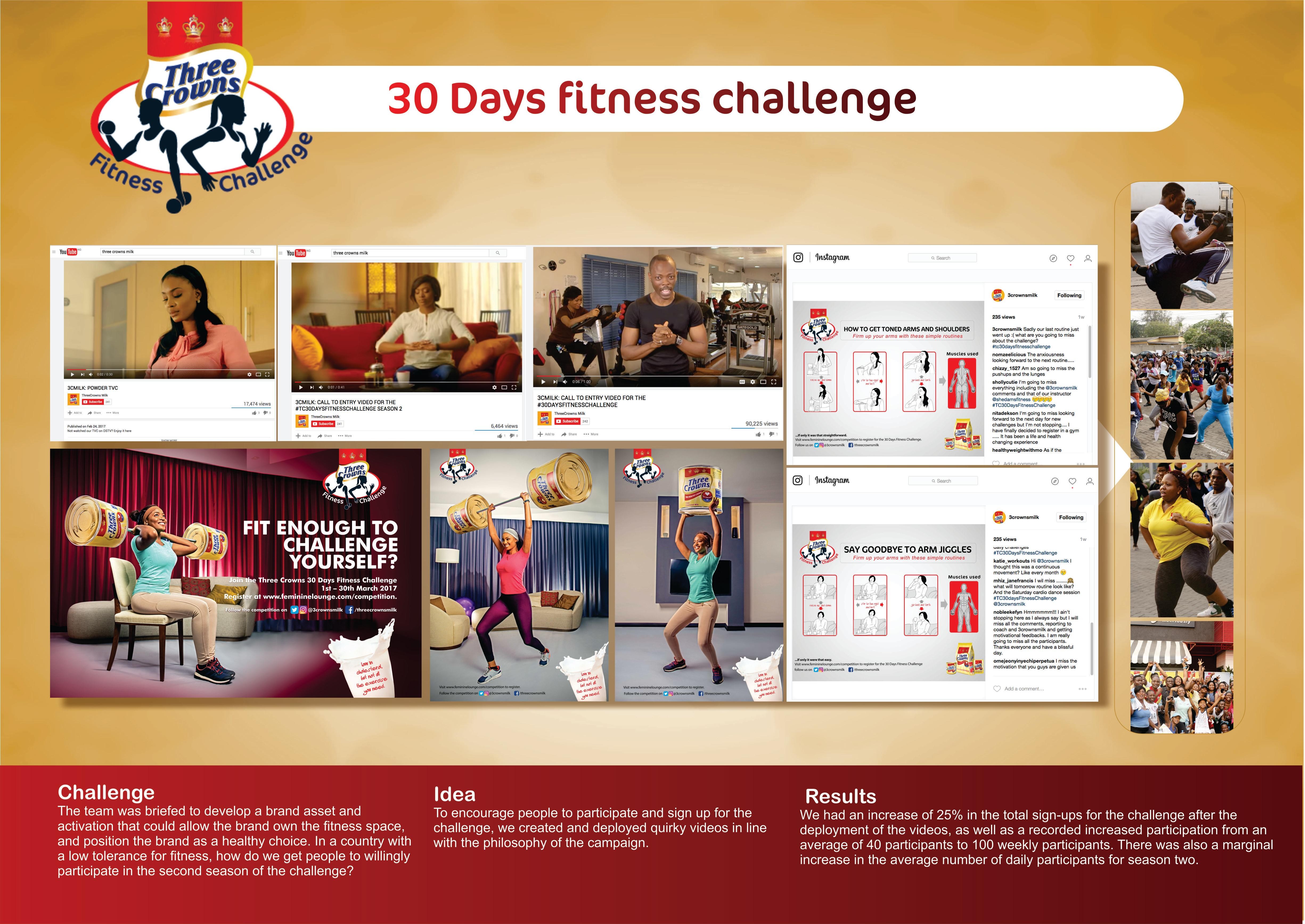 30 Days Fitness Challenge