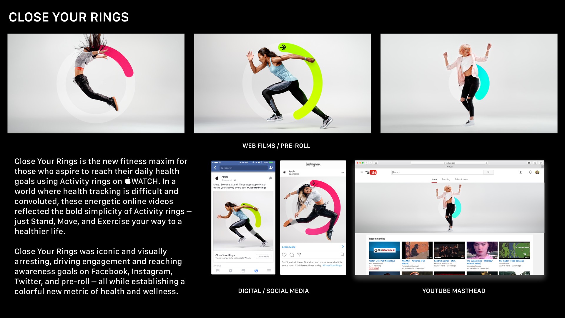 Apple Watch Series 2 - Close Your Rings | Campaign