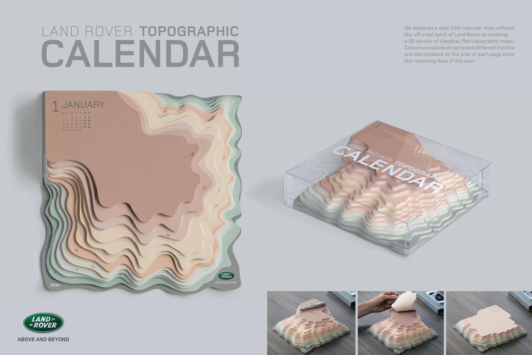 TOPOGRAPHIC CALENDAR