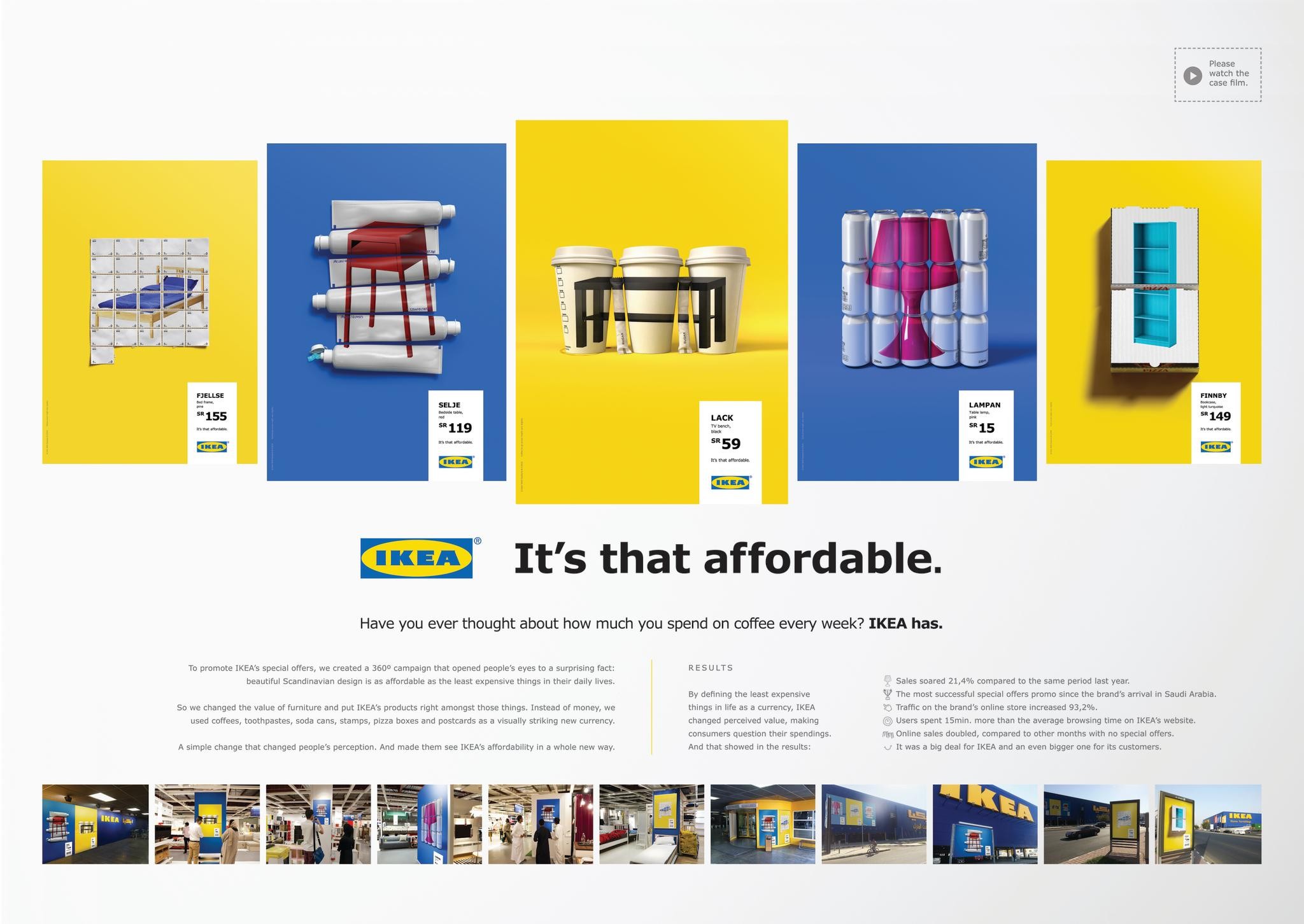 IKEA. It’s that affordable. 