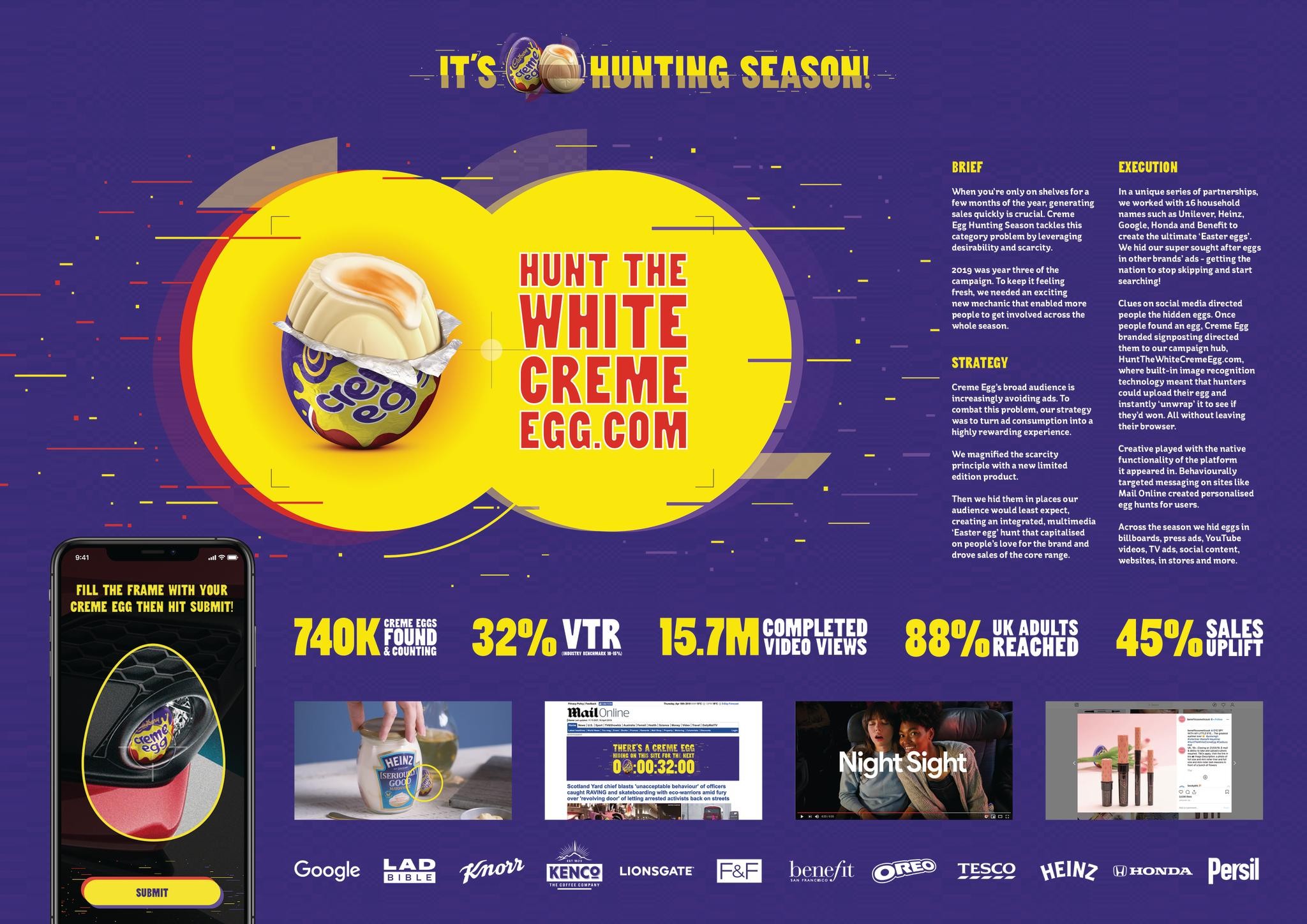 HUNT THE WHITE CREME EGG - EXPERIENCE