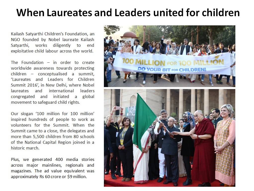 When Laureates and Leaders united for children