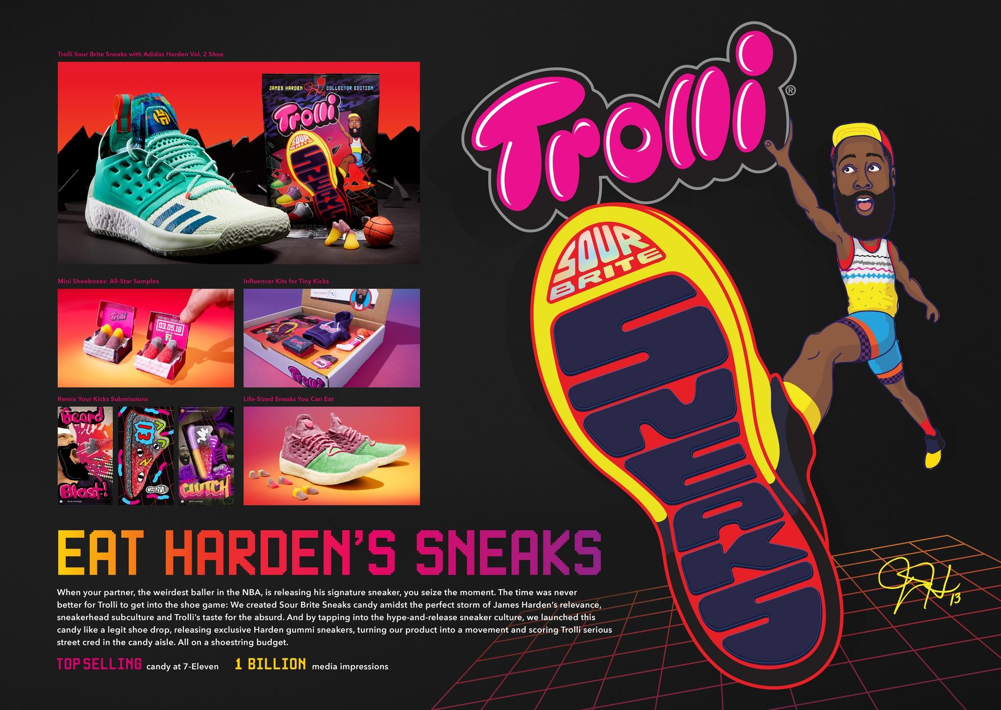 Trolli Sour Brite Sneaks Campagin