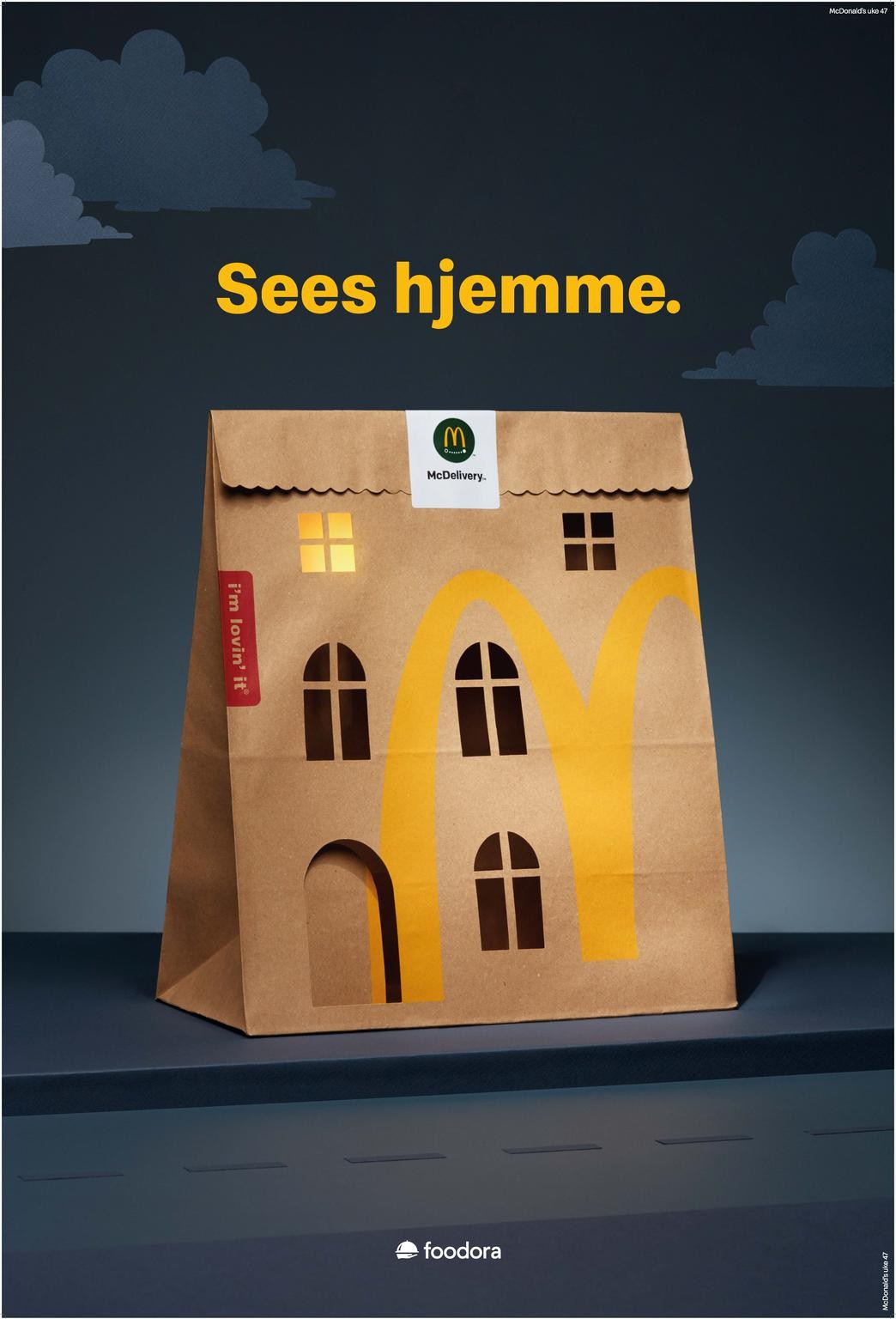 McDelivery Paper Bag Art