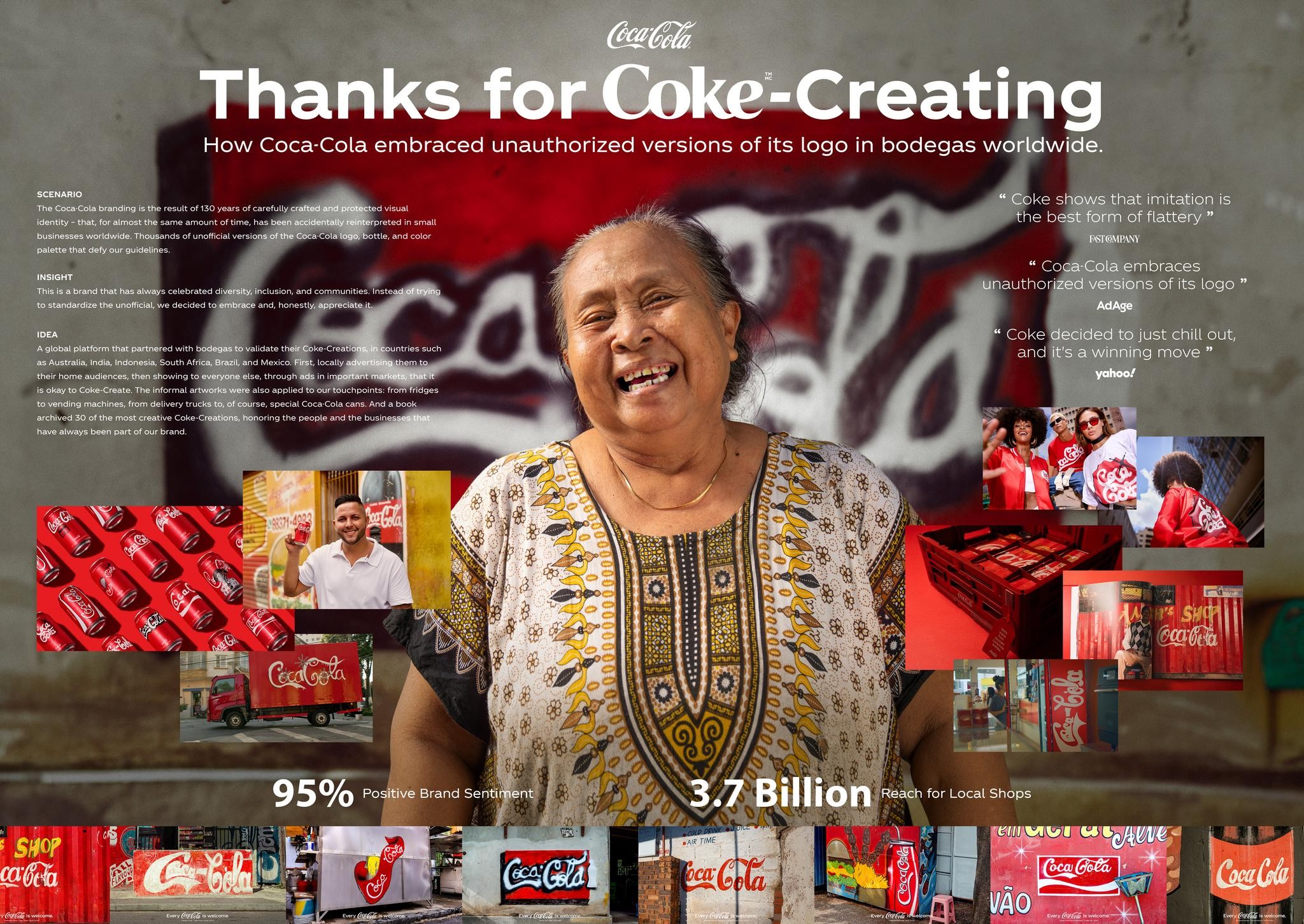 Thanks for Coke-Creating
