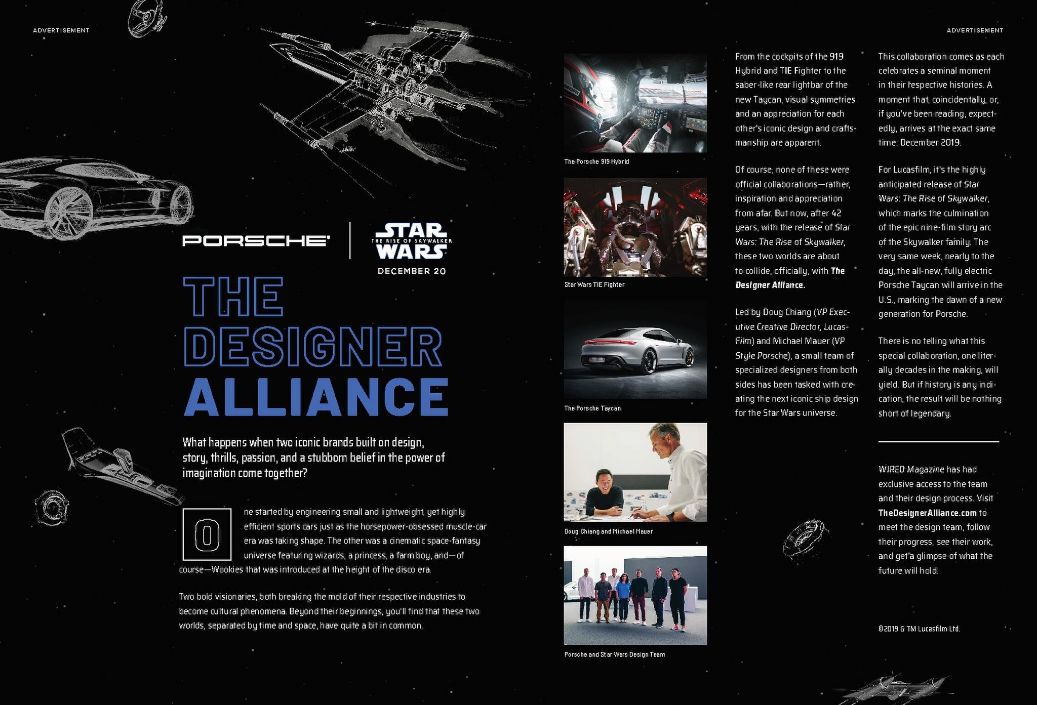 Porsche X Star Wars: The Designer Alliance