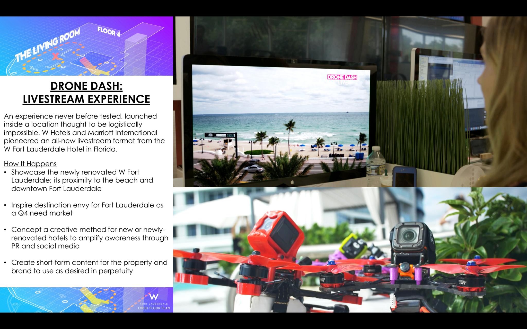 Drone Dash: Live Stream Experience