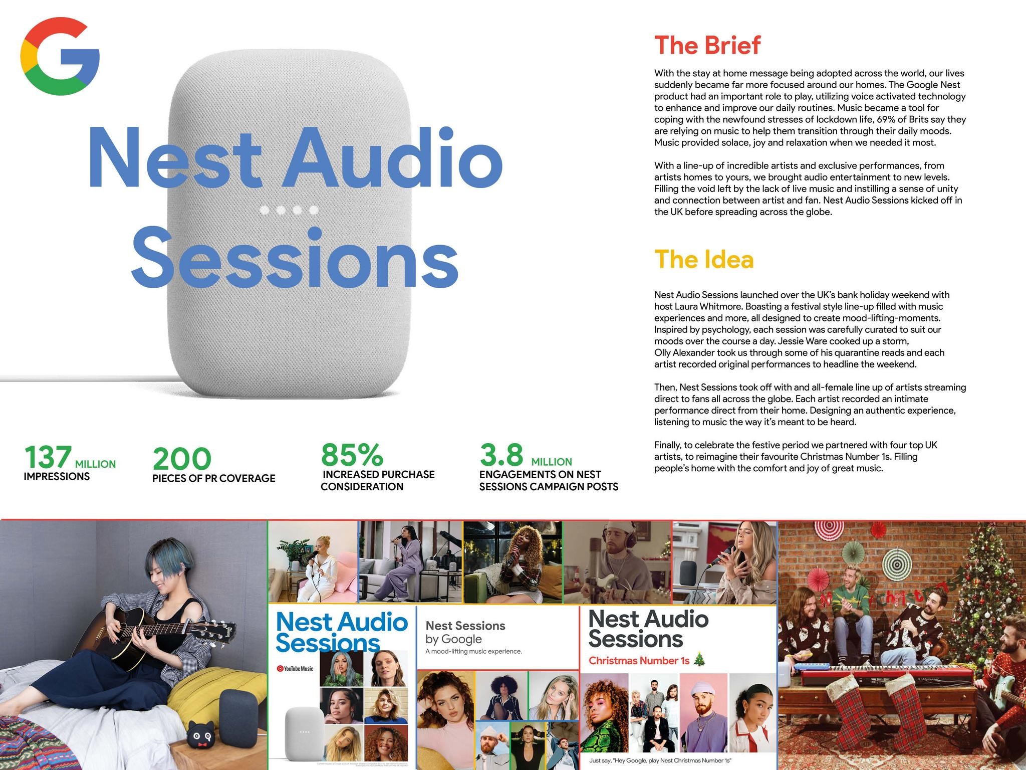Nest Audio Sessions