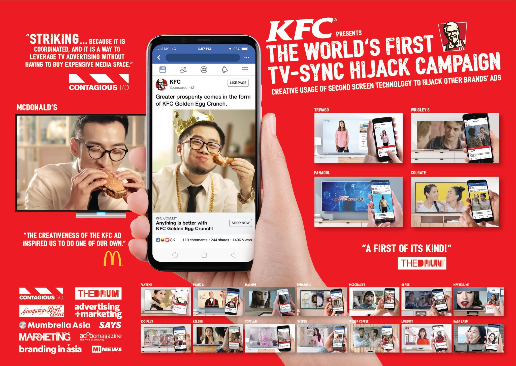 KFC Golden Egg Crunch TV Synch