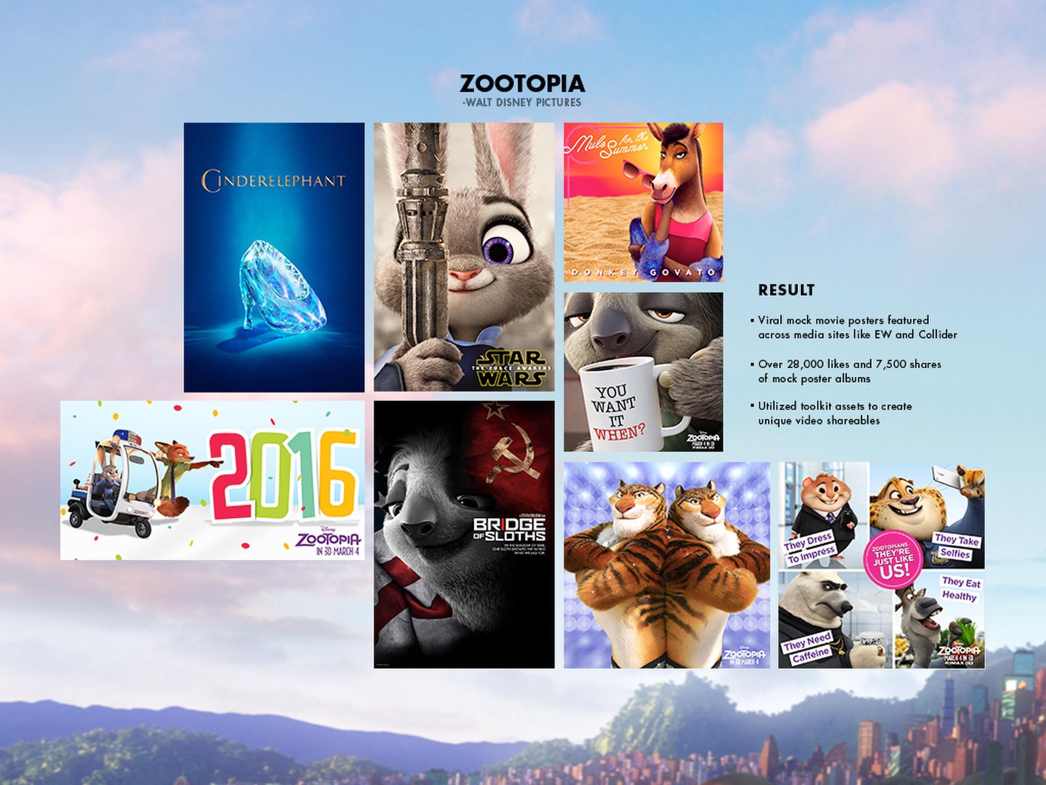 Zootopia Theatrical Social Campaign