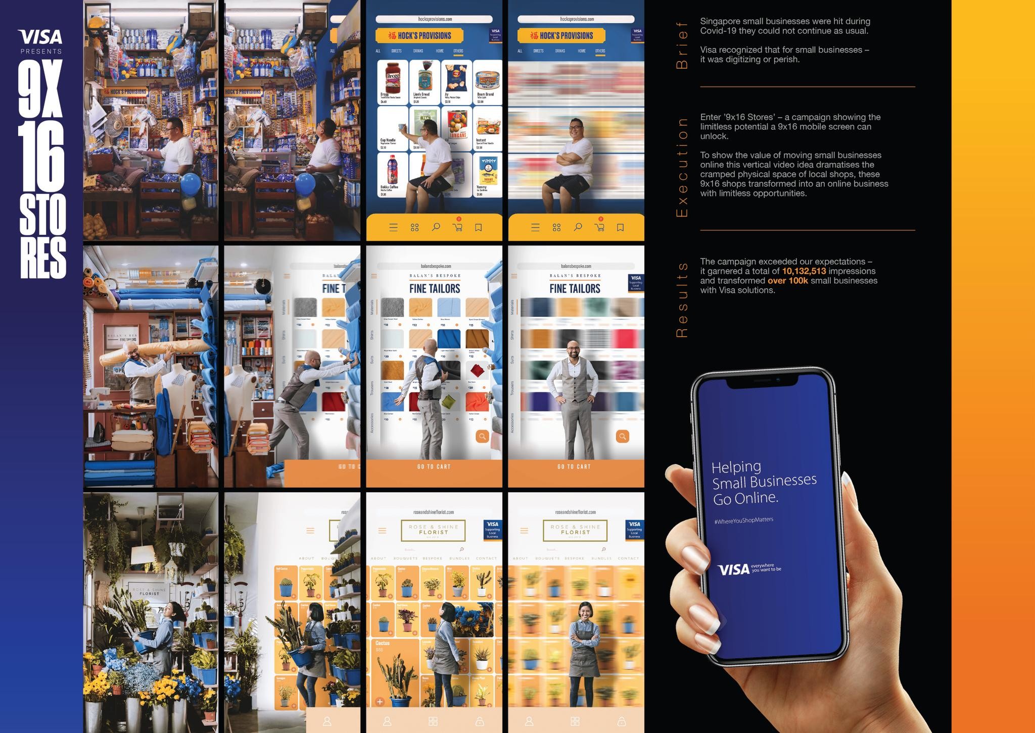 9x16 Stores | Campaign | THE WORK