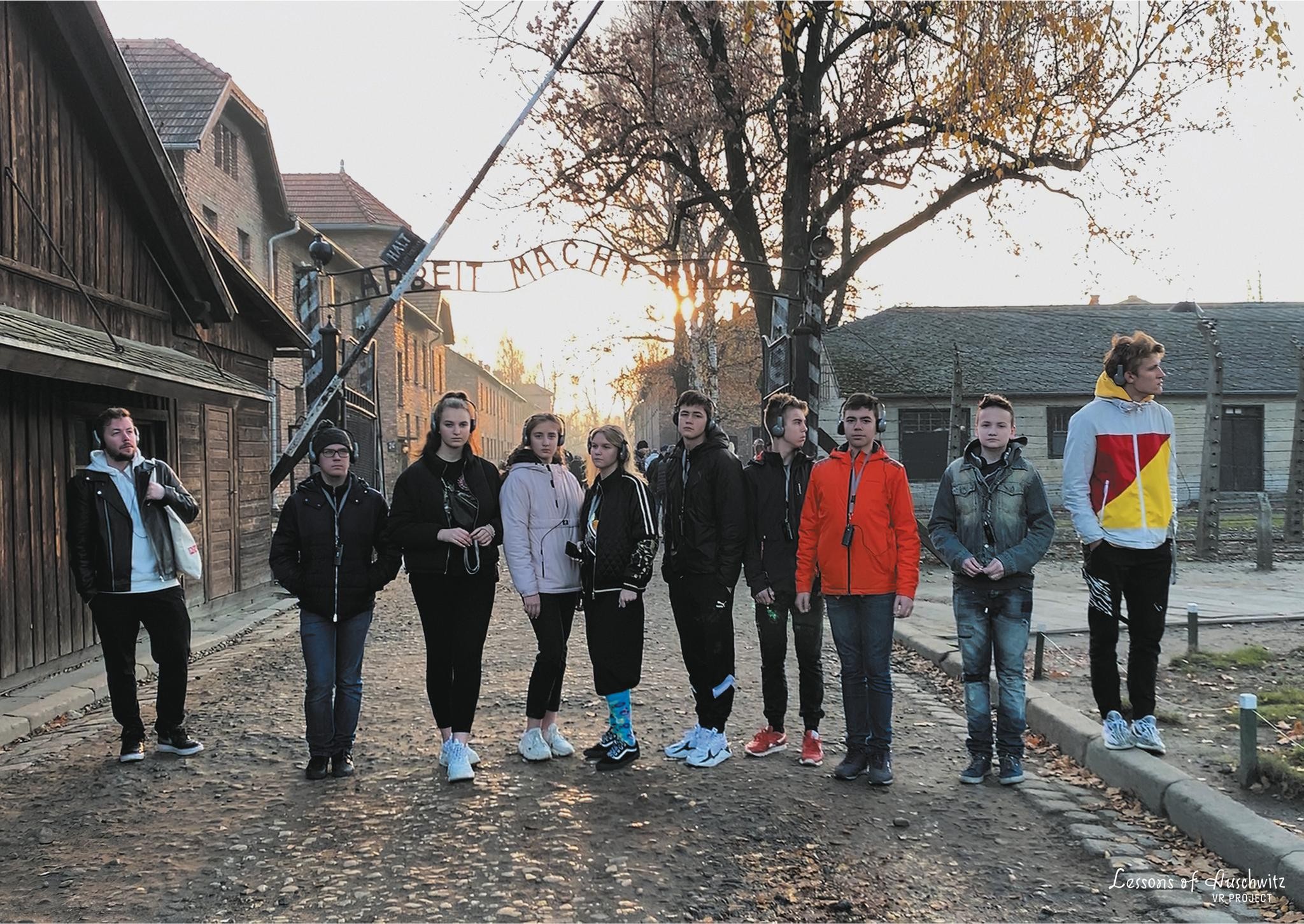 LESSONS OF AUSCHWITZ: VR TRIBUTE BY SCHOOL STUDENTS