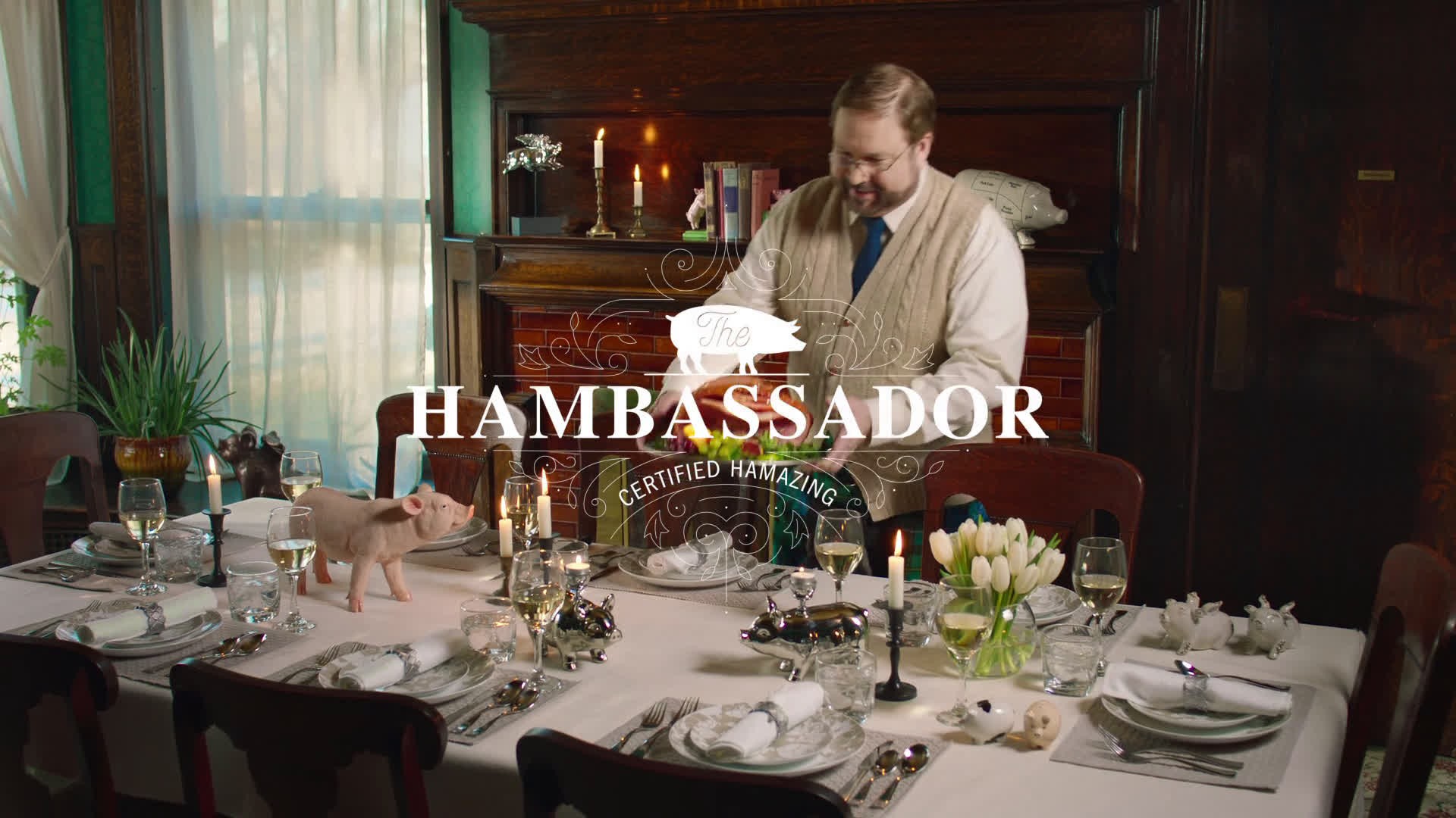 Tablescaping with the Hambassador