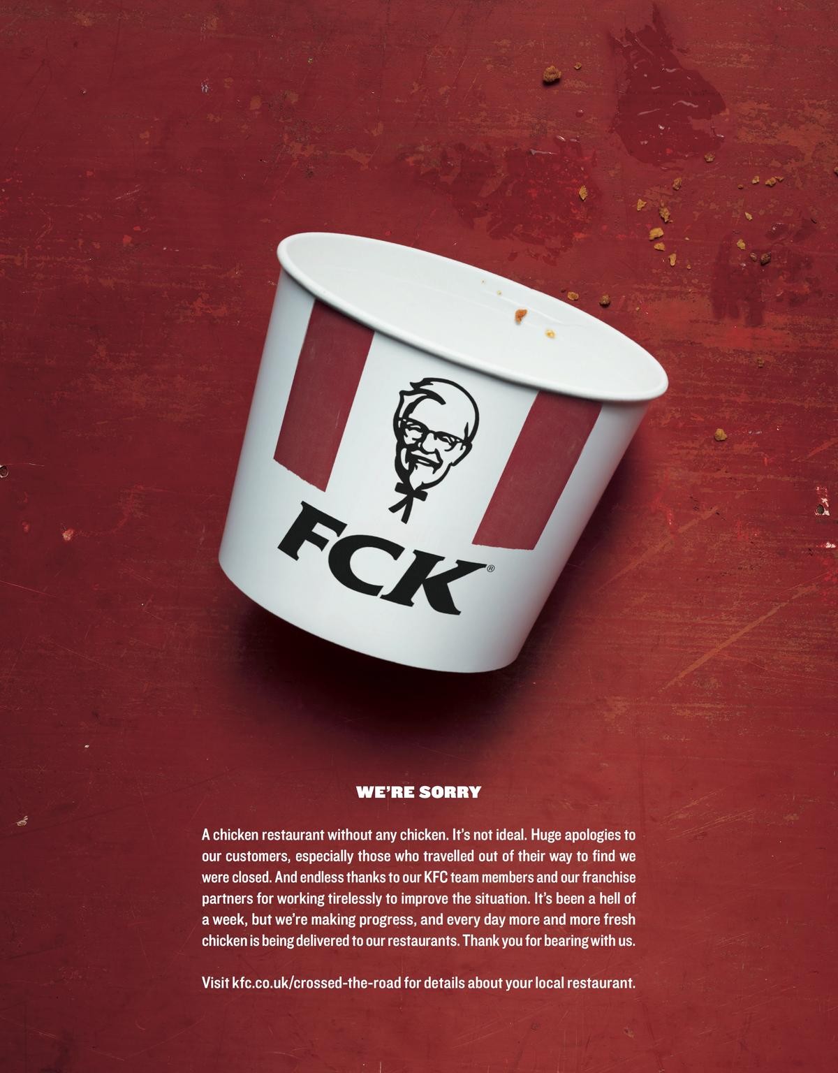 KFC 'FCK'