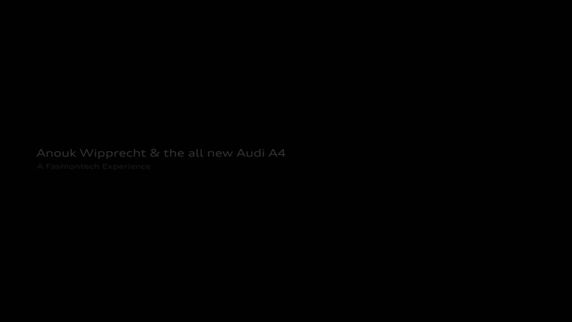 Anouk Wipprecht & the all new Audi A4
