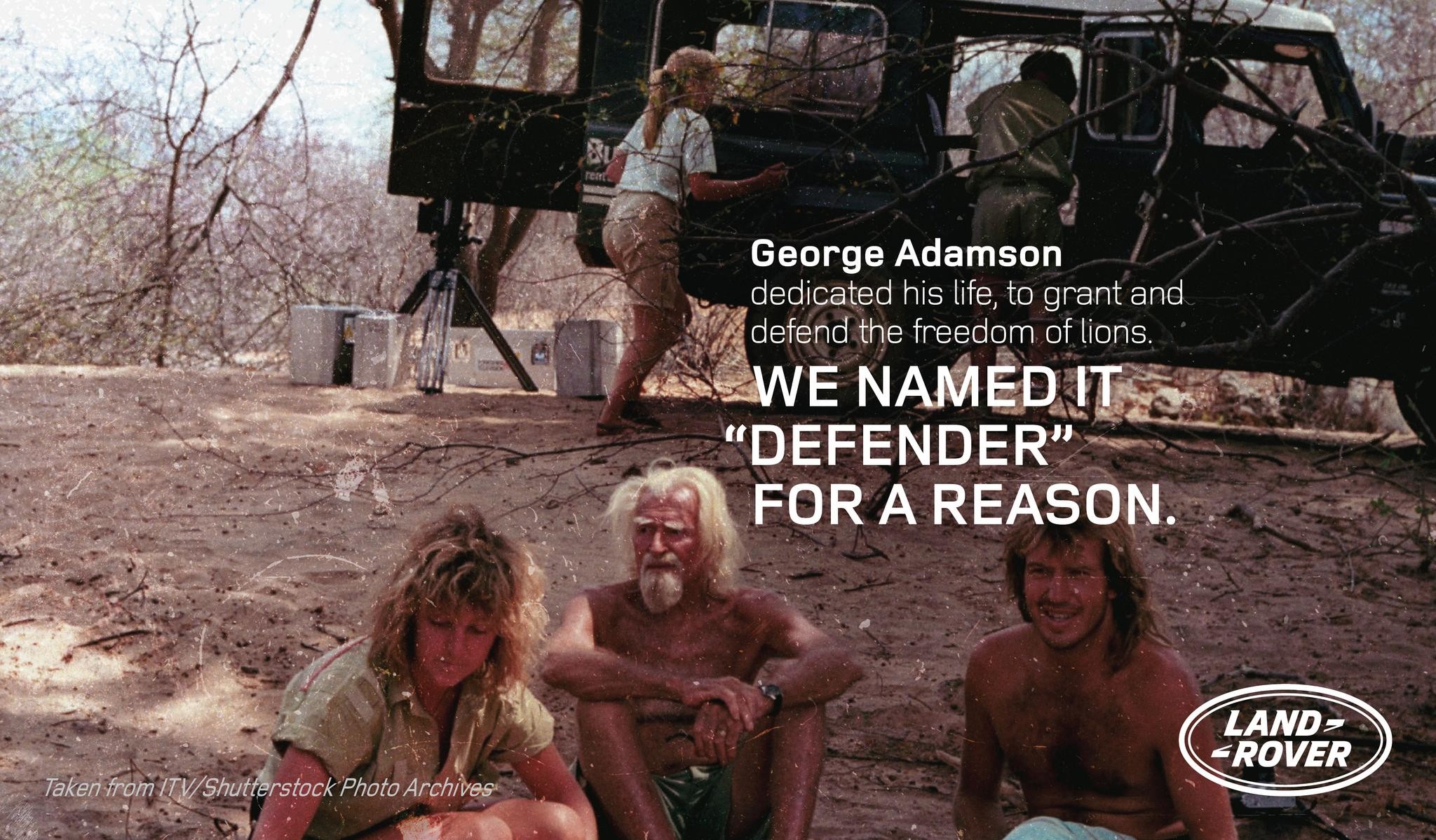 We Named It ''Defender'' For A Reason / George Adamson