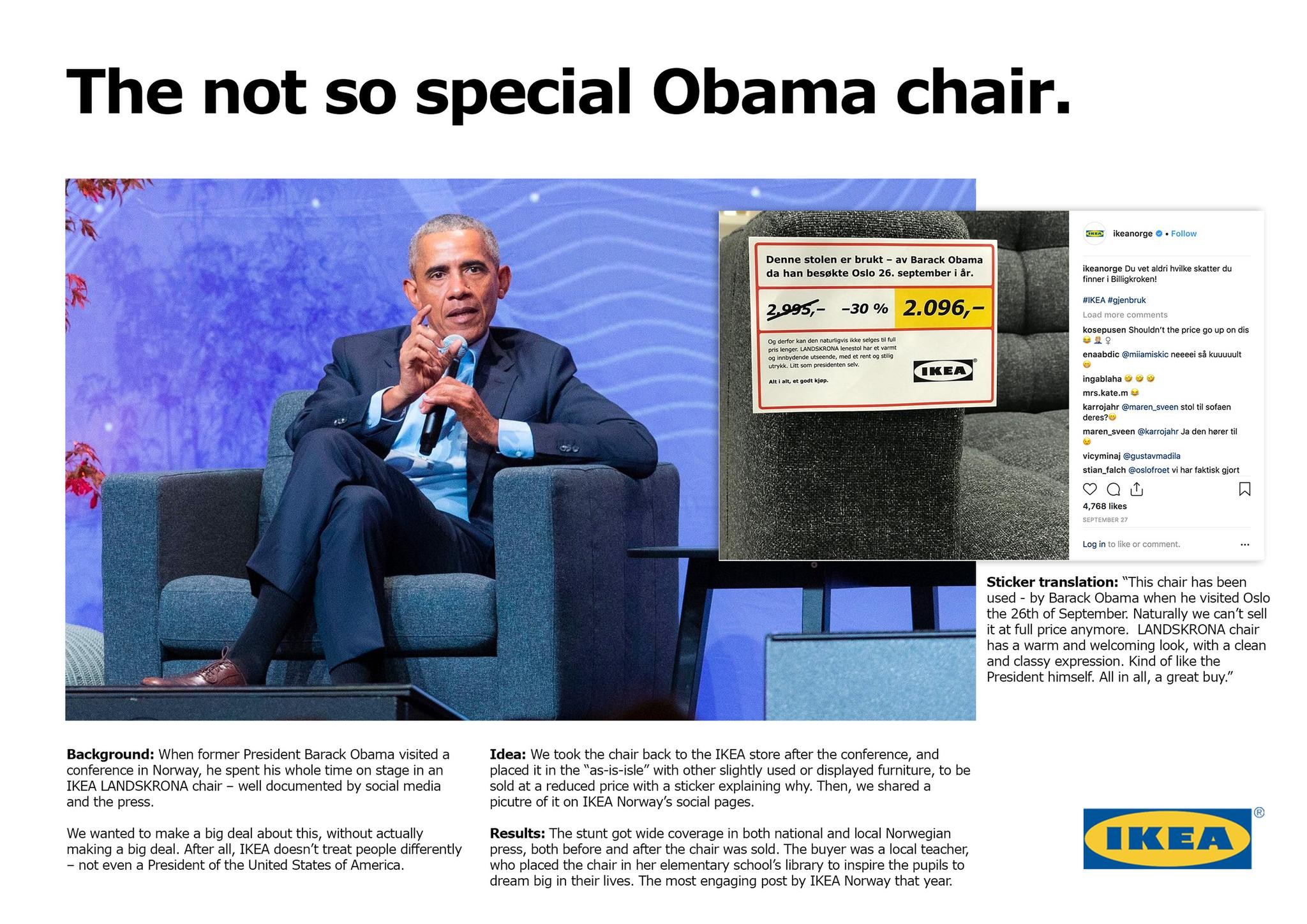 IKEA + Obama