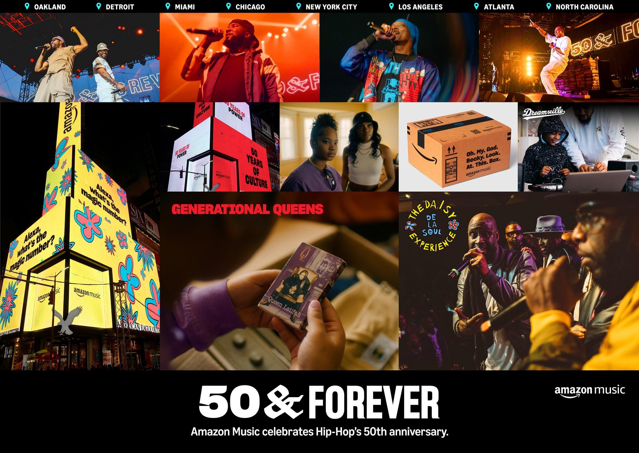 50 & Forever - a celebration of 50 years of hip hop