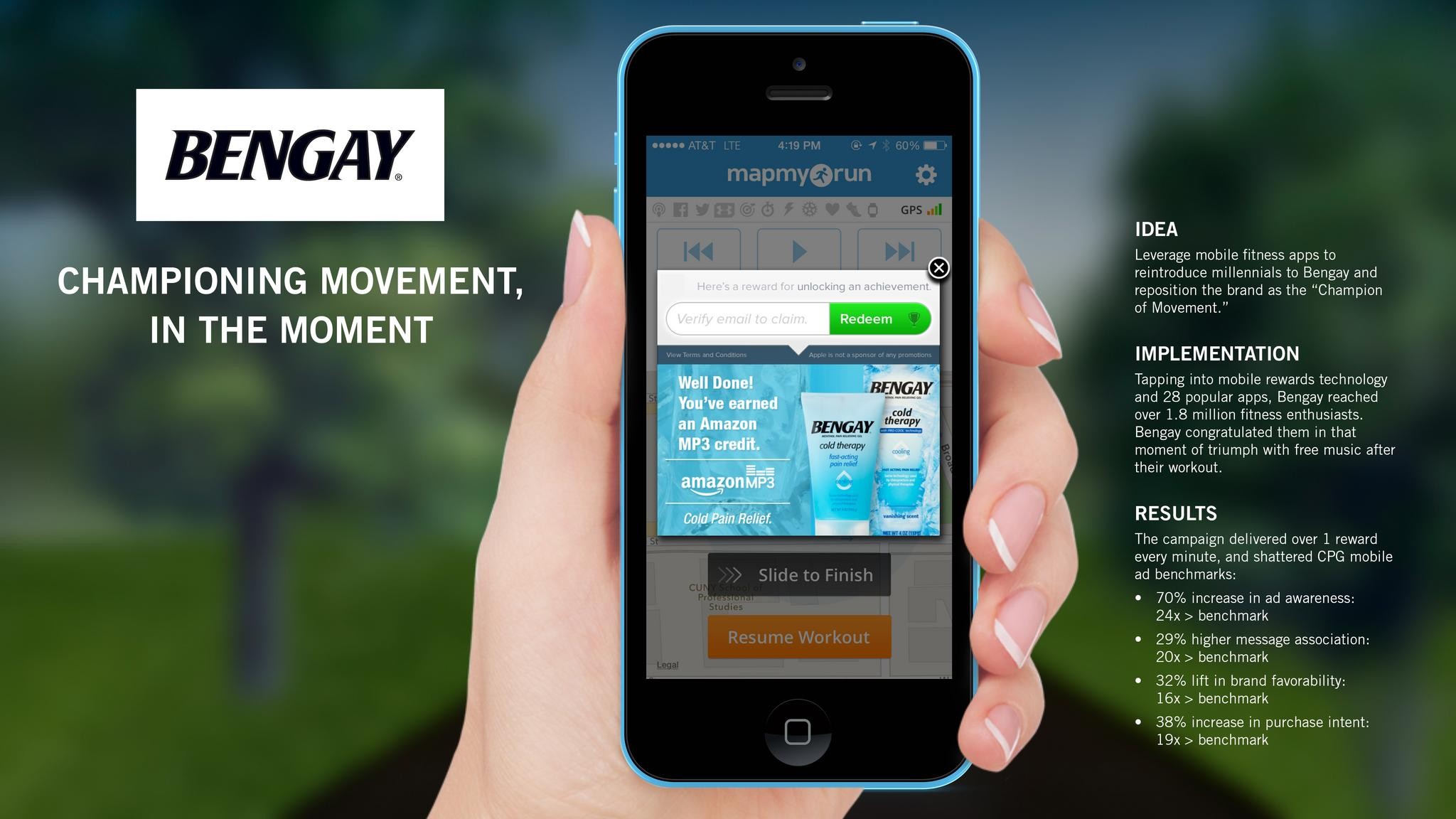 BENGAY - CHAMPIONING MOVEMENT, IN THE MOMENT