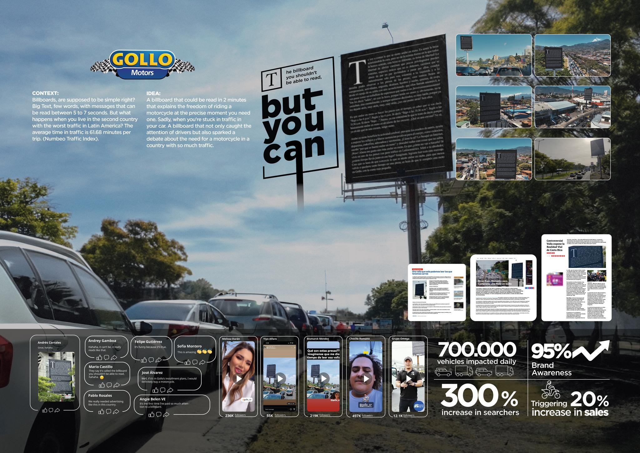The billboard you shouldn't be able to read but you can