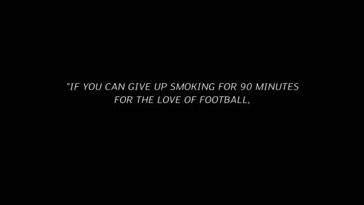 FOOTBALL AGAINST SMOKING