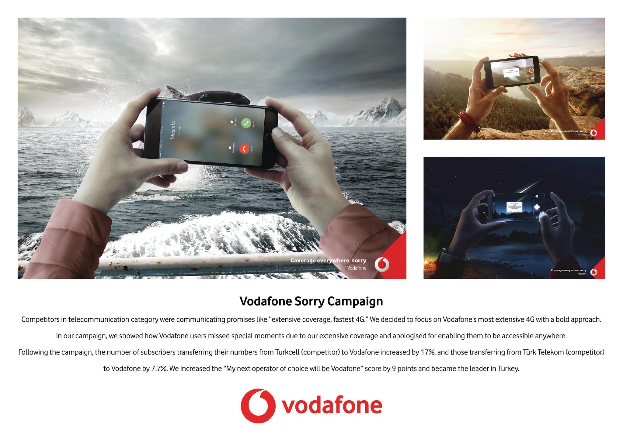 Vodafone - Sorry campaign