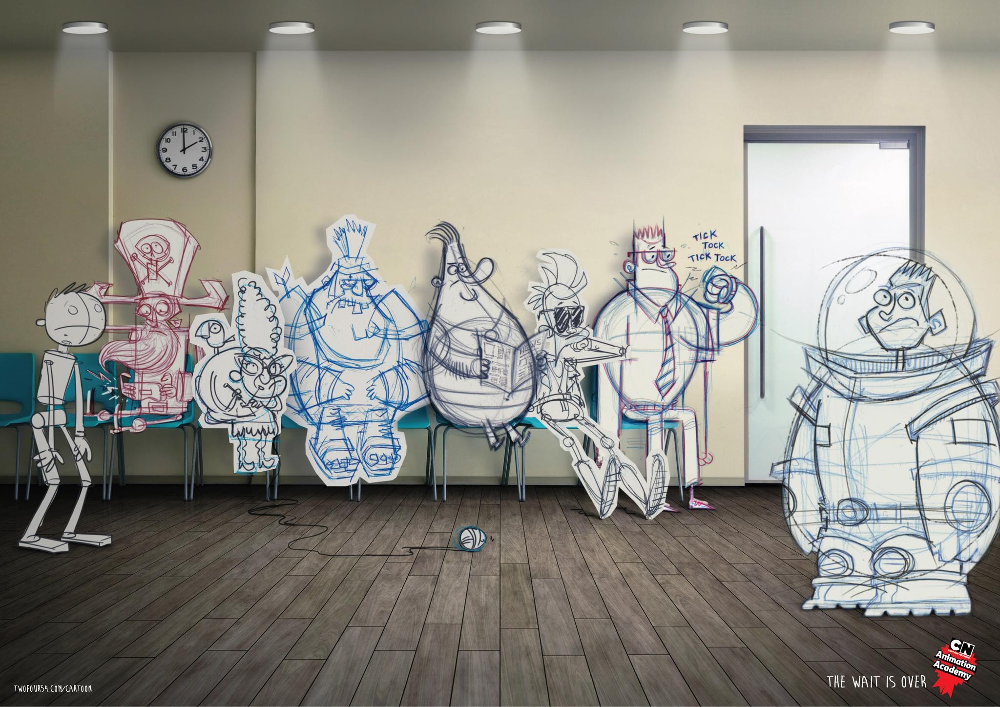 Wait is over. "over" лого. Closed champion. Charlotte day wilson). Creative cartoon.