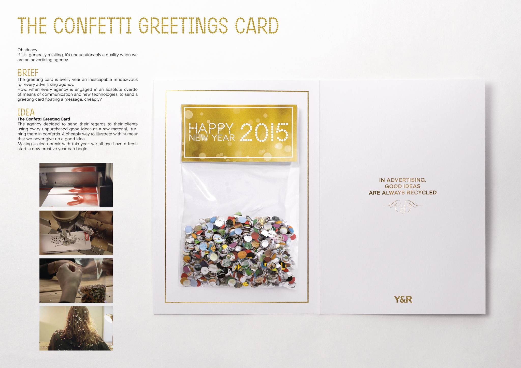 THE CONFETTI GREATINGS CARD