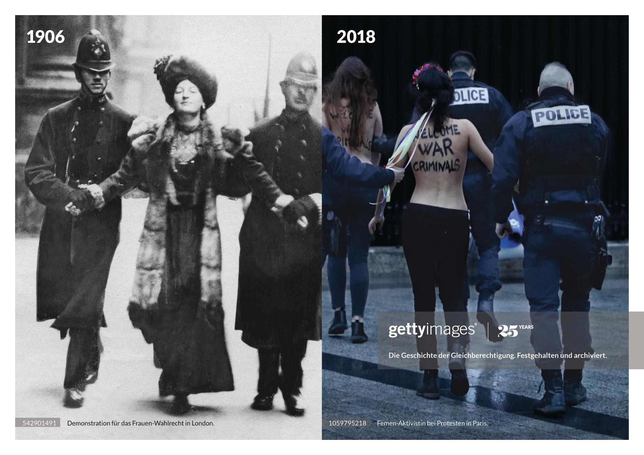 History repeats - Equality