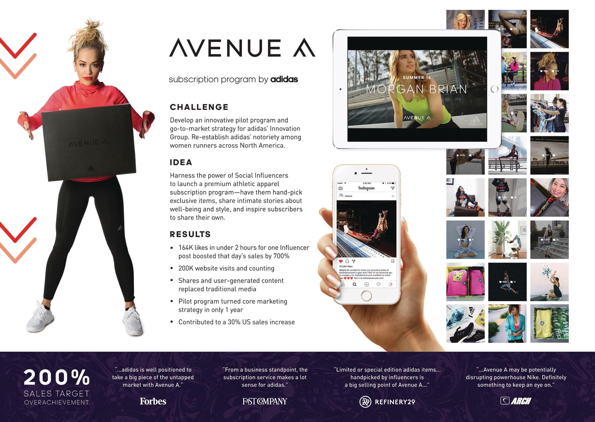 adidas Avenue A Subscription Program