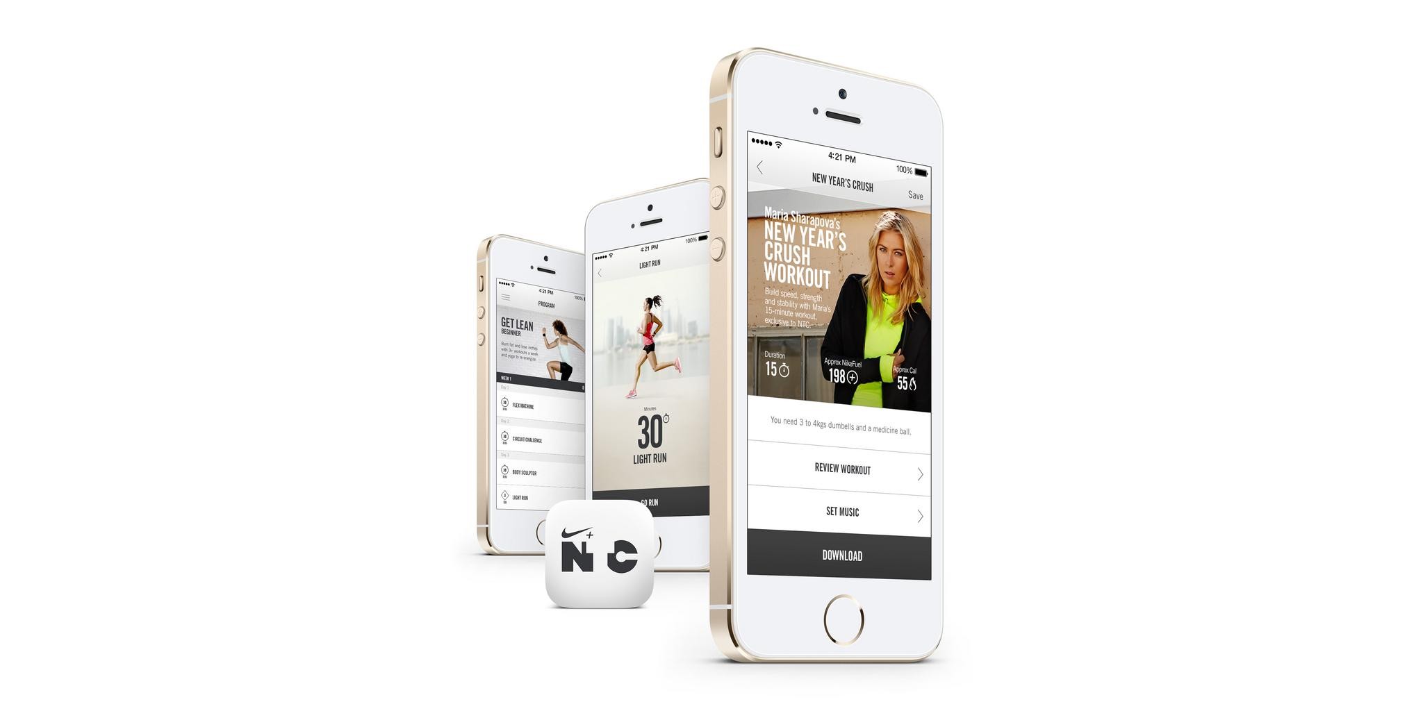 Nike+ training app best sale